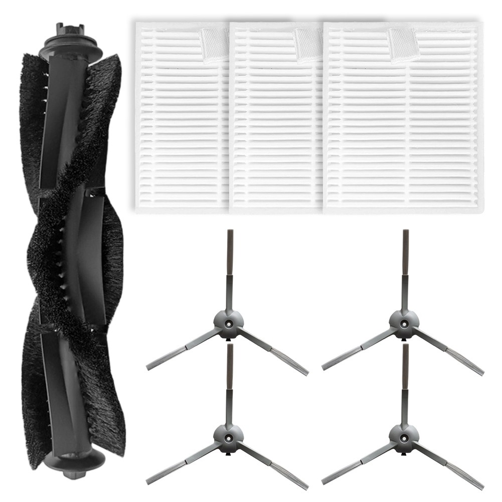 For ILIFE V20 For Lydsto R1D Edge Side Brush and Filter Set Replacement - Picture 1 of 15
