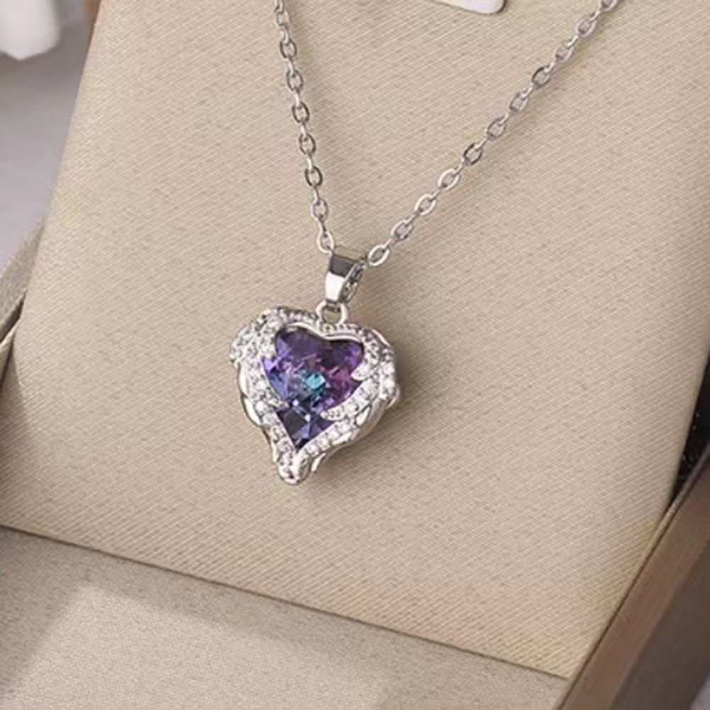 Attention Grabbing Tassel Necklace with For Crystal Heart for Unique Style - Picture 14 of 16