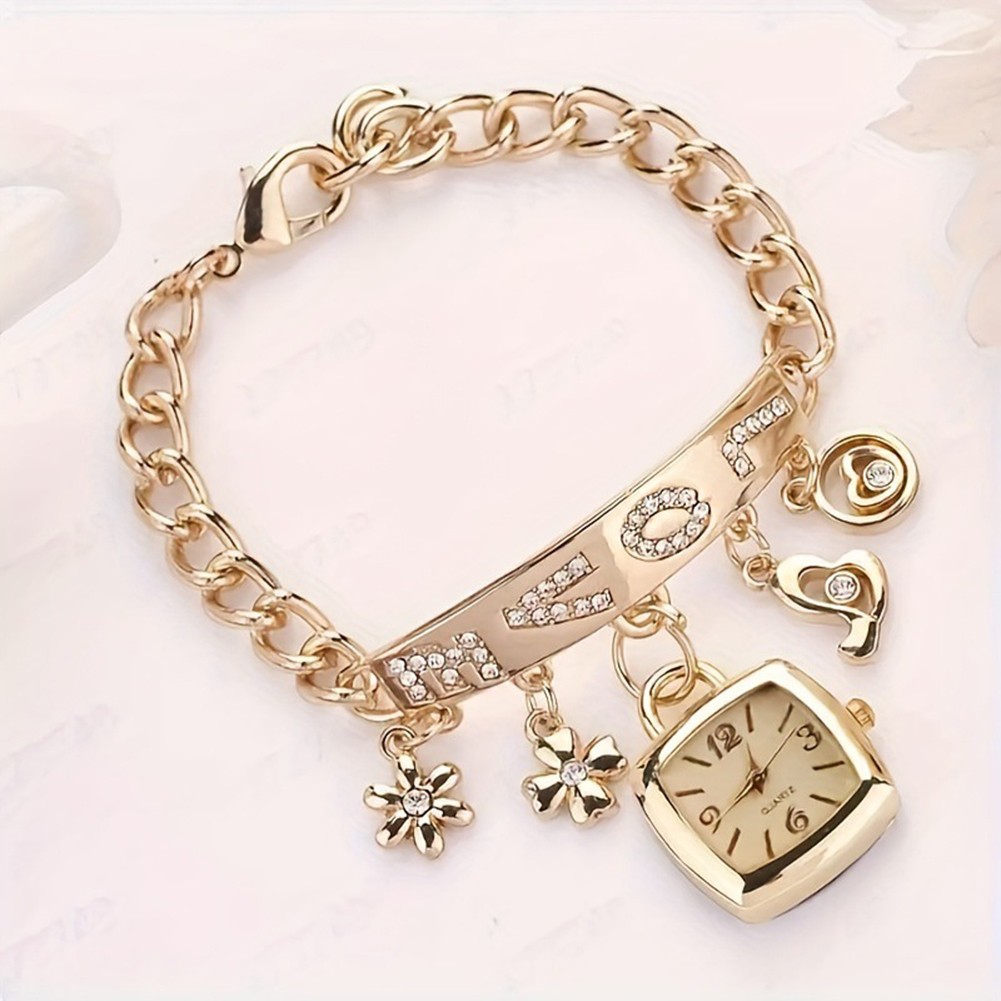 Legierungsuhr für Damen mit mehrfarbigem und bequemem Armbandstil - Picture 13 of 14