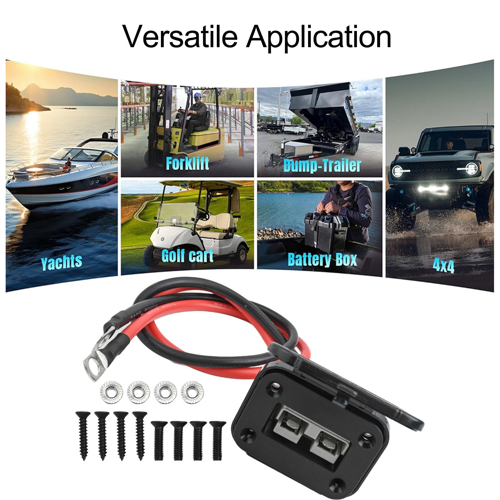 Compact Design 50A Quick Disconnect Kit for Easy Installation in Vehicles - Afbeelding 15 van 31