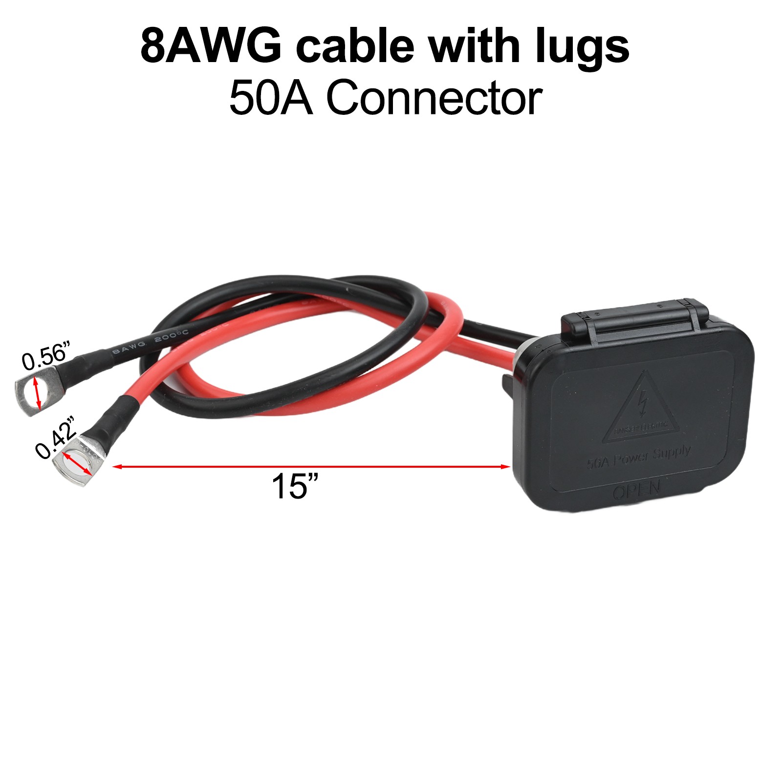 Compact Design 50A Quick Disconnect Kit for Easy Installation in Vehicles - Afbeelding 22 van 31