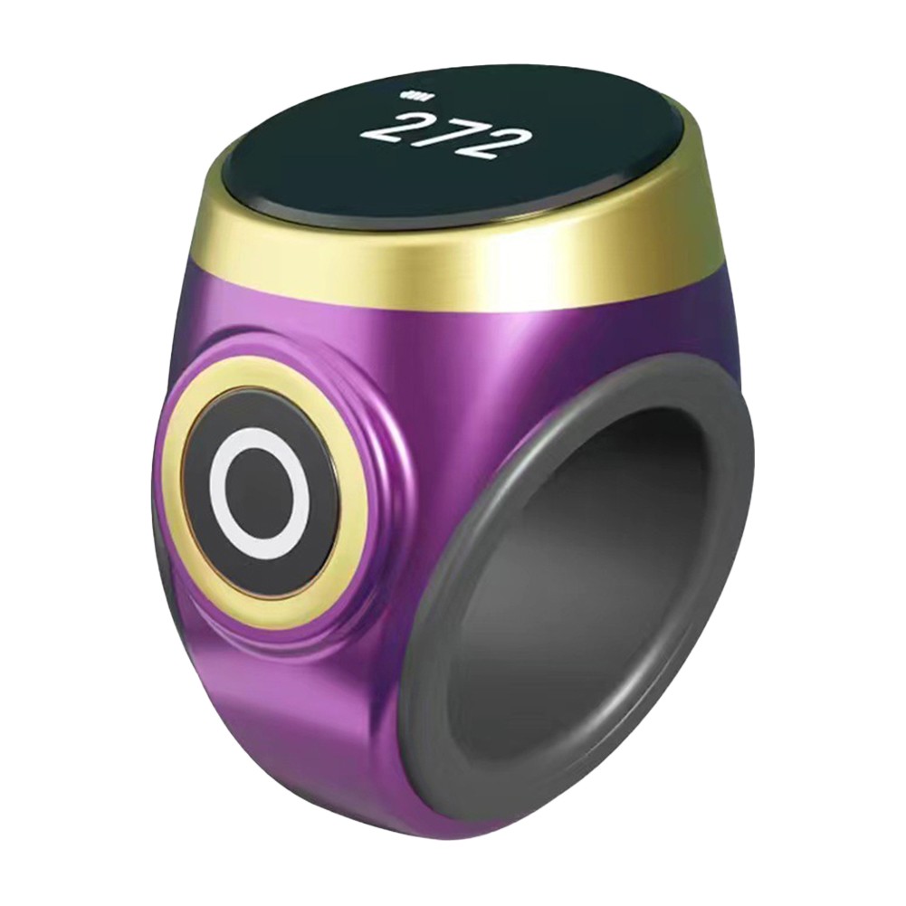 Smart Touch Button Ring Counter Rechargeable Luminous Screen Digital Display - Picture 25 of 30