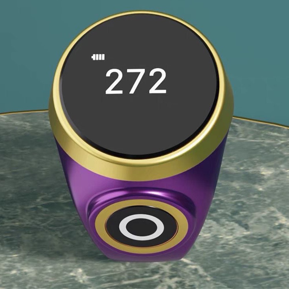 Smart Touch Button Ring Counter Rechargeable Luminous Screen Digital Display - Picture 26 of 30
