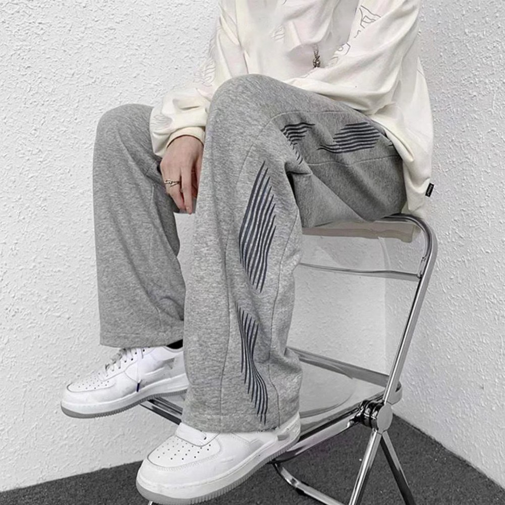 Bequeme seitlich gestreifte Freizeithose für Herren mit Gummibund und geradem Schnitt - Bild 20 von 20