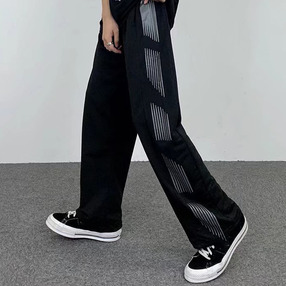 Bequeme seitlich gestreifte Freizeithose für Herren mit Gummibund und geradem Schnitt - Bild 14 von 20