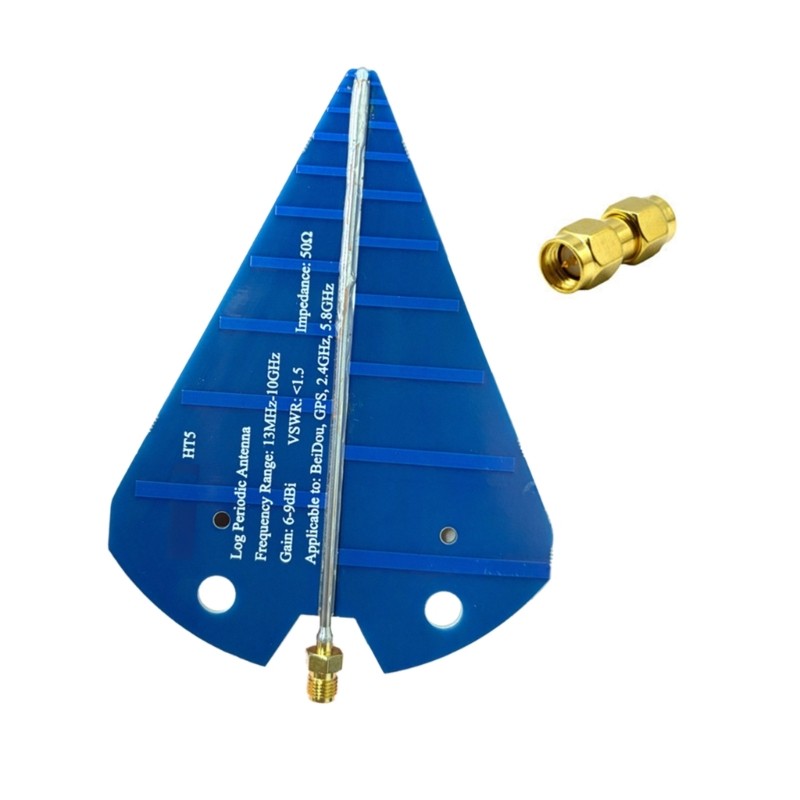 Directional Log Antenna Periodica da 1300MHz a 10GHz con Impedenza 50 Ohm - Foto 13 di 14
