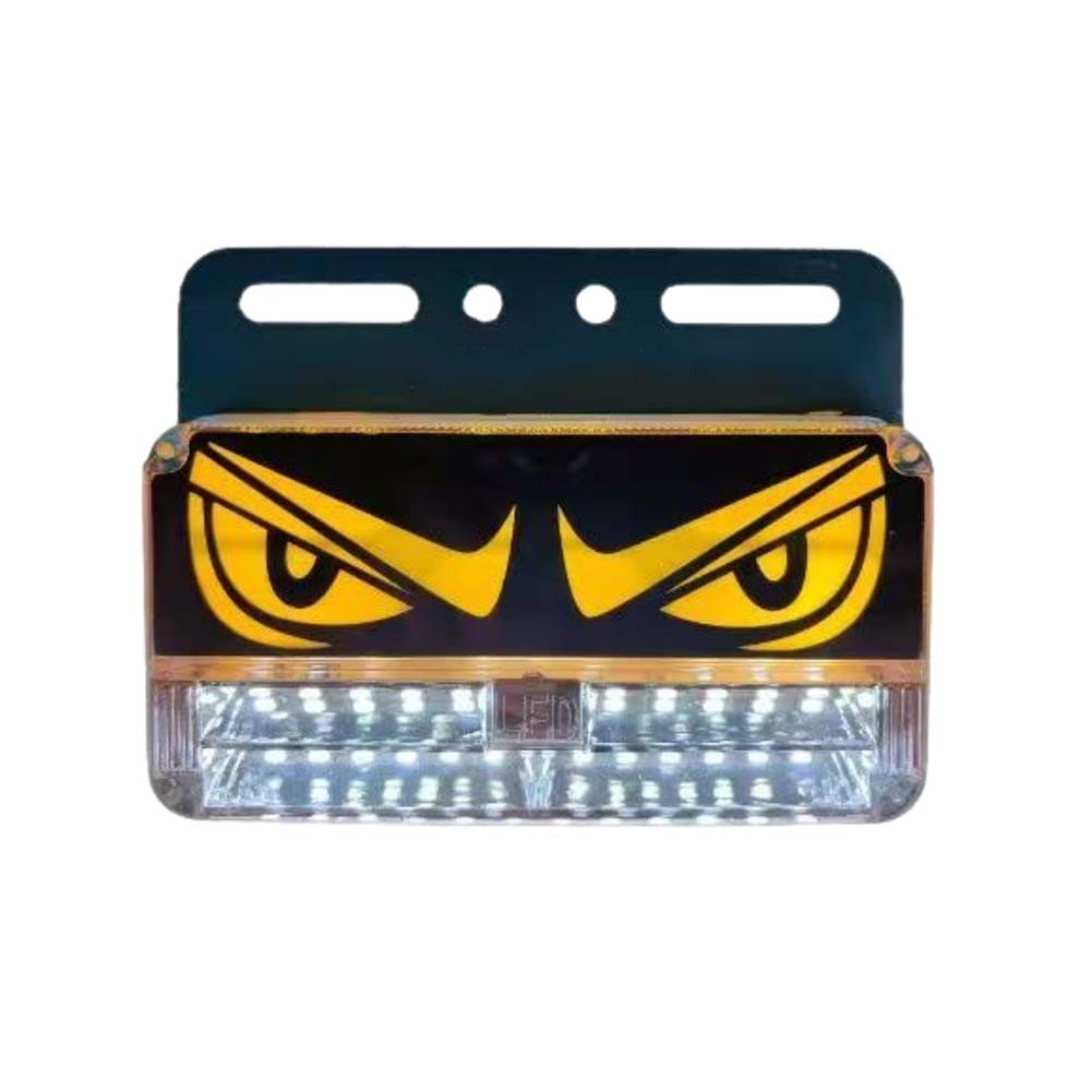 Luz marcadora lateral LED 24V impermeable para remolque de camión alto brillo - Imagen 16 de 17