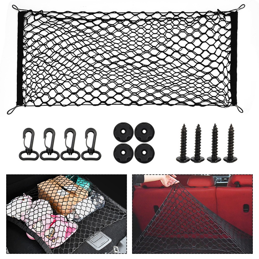 Trunk Net Bag for Car Storage Organizer Fits For Jietu Tanke 110x40 cm - Picture 1 of 11