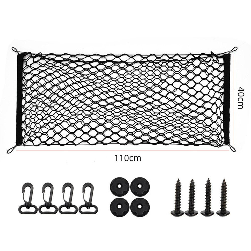Trunk Net Bag for Car Storage Organizer Fits For Jietu Tanke 110x40 cm - Picture 9 of 11