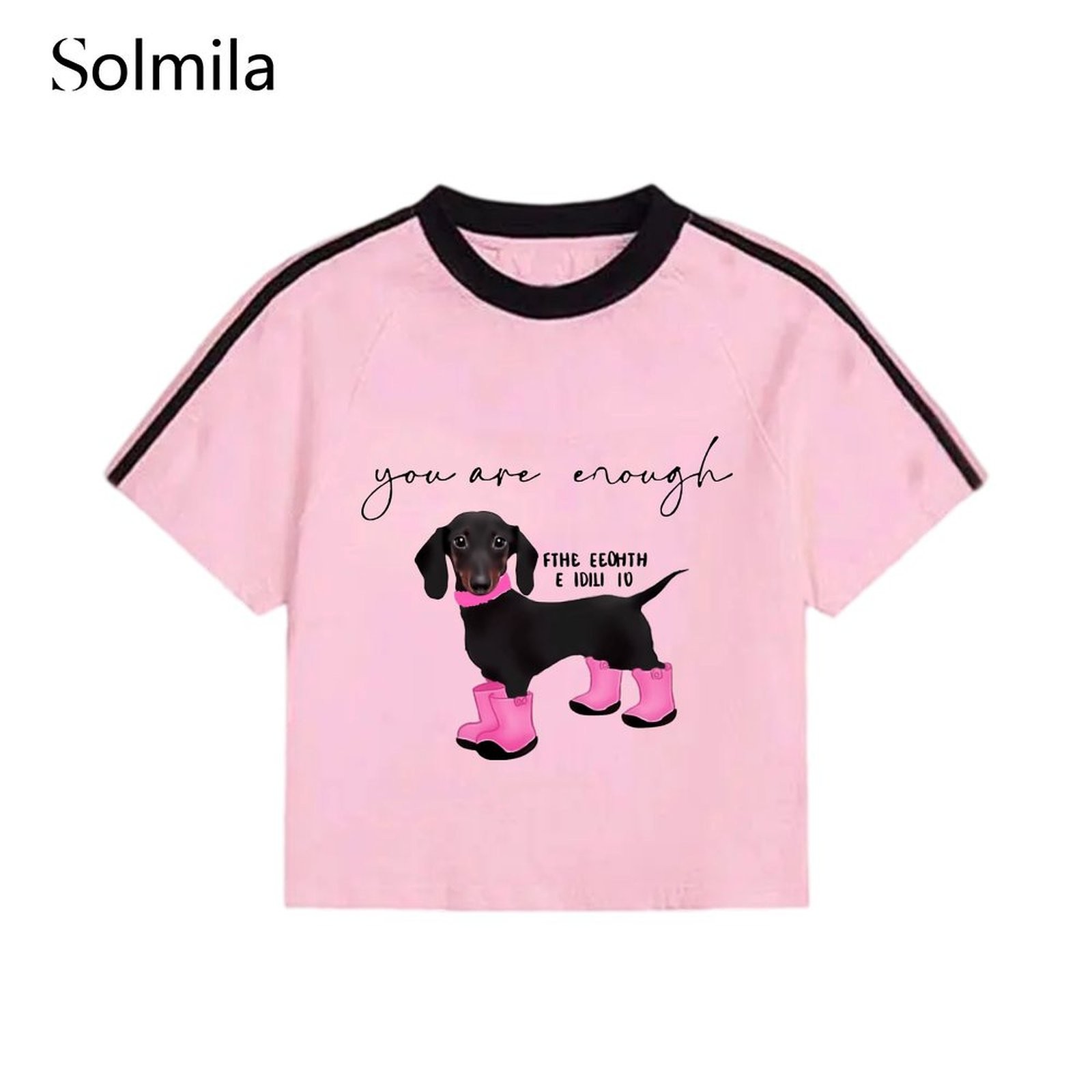 Casual Women's Top Korean Style T Shirt Daily Fashion Stylish Sleeve Style - Picture 9 of 11