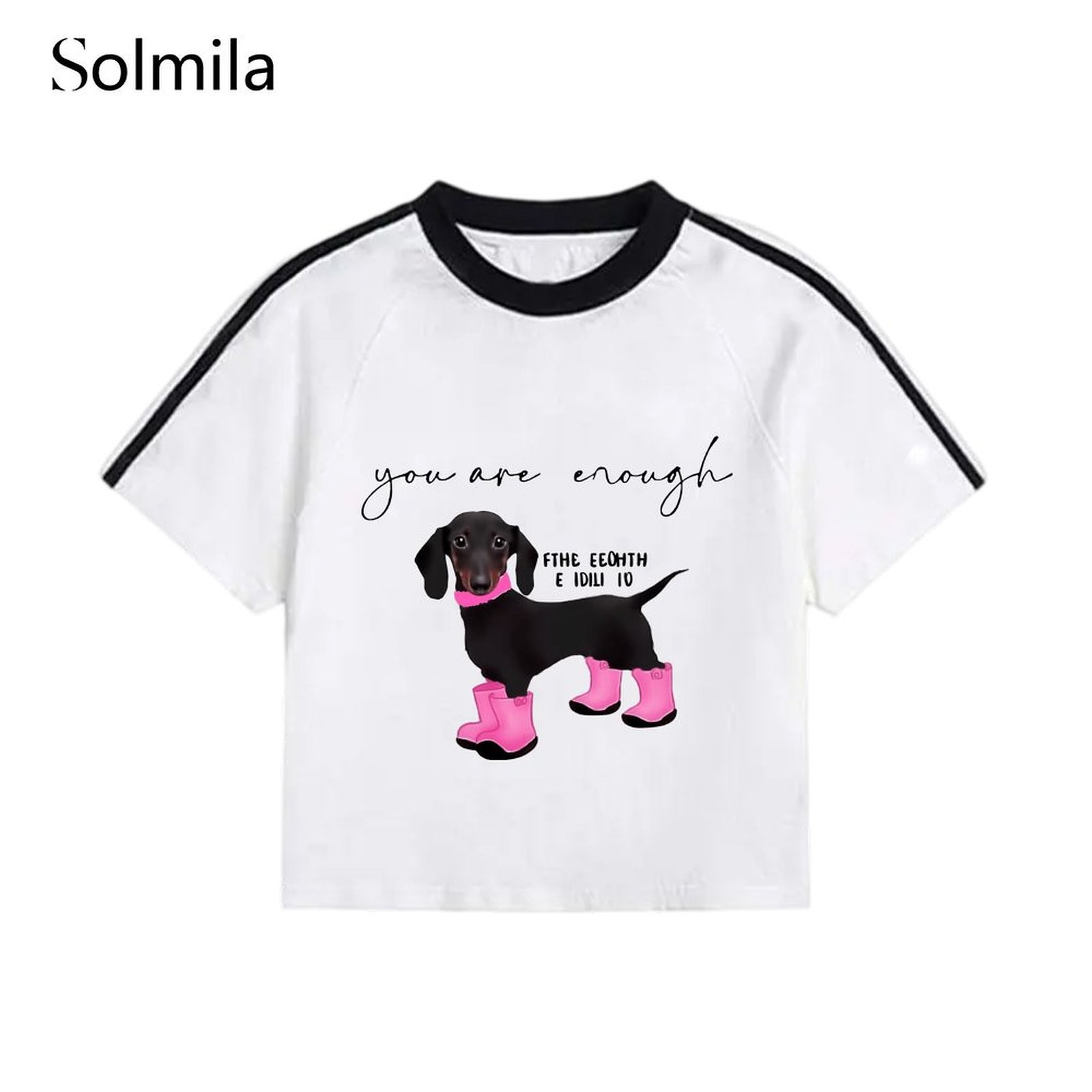 Casual Women's Top Korean Style T Shirt Daily Fashion Stylish Sleeve Style - Picture 11 of 11