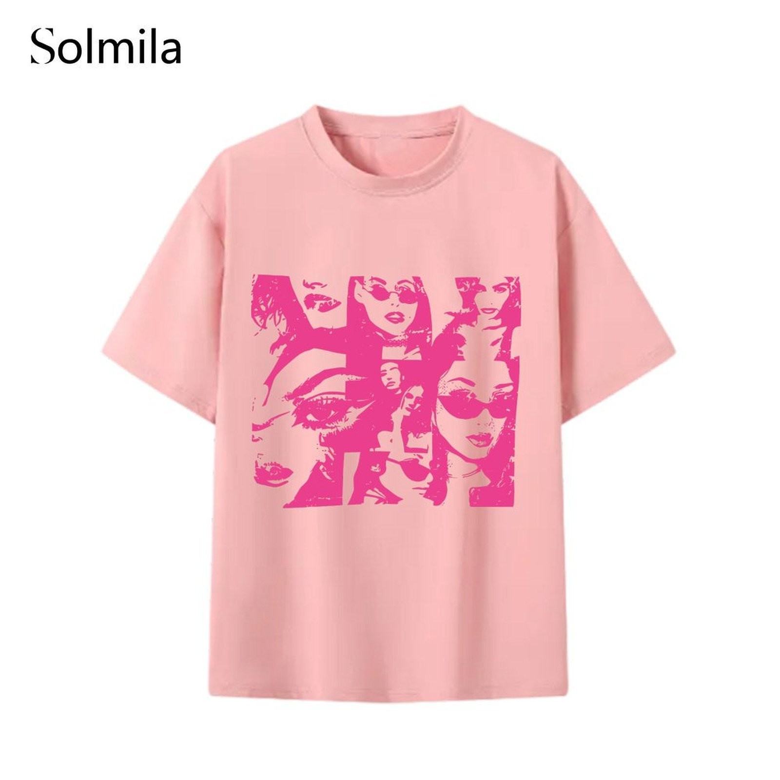 For Casual Wear Korean Style Tees Comfortable Tee Spring Fashion Stylish Design - Picture 15 of 15