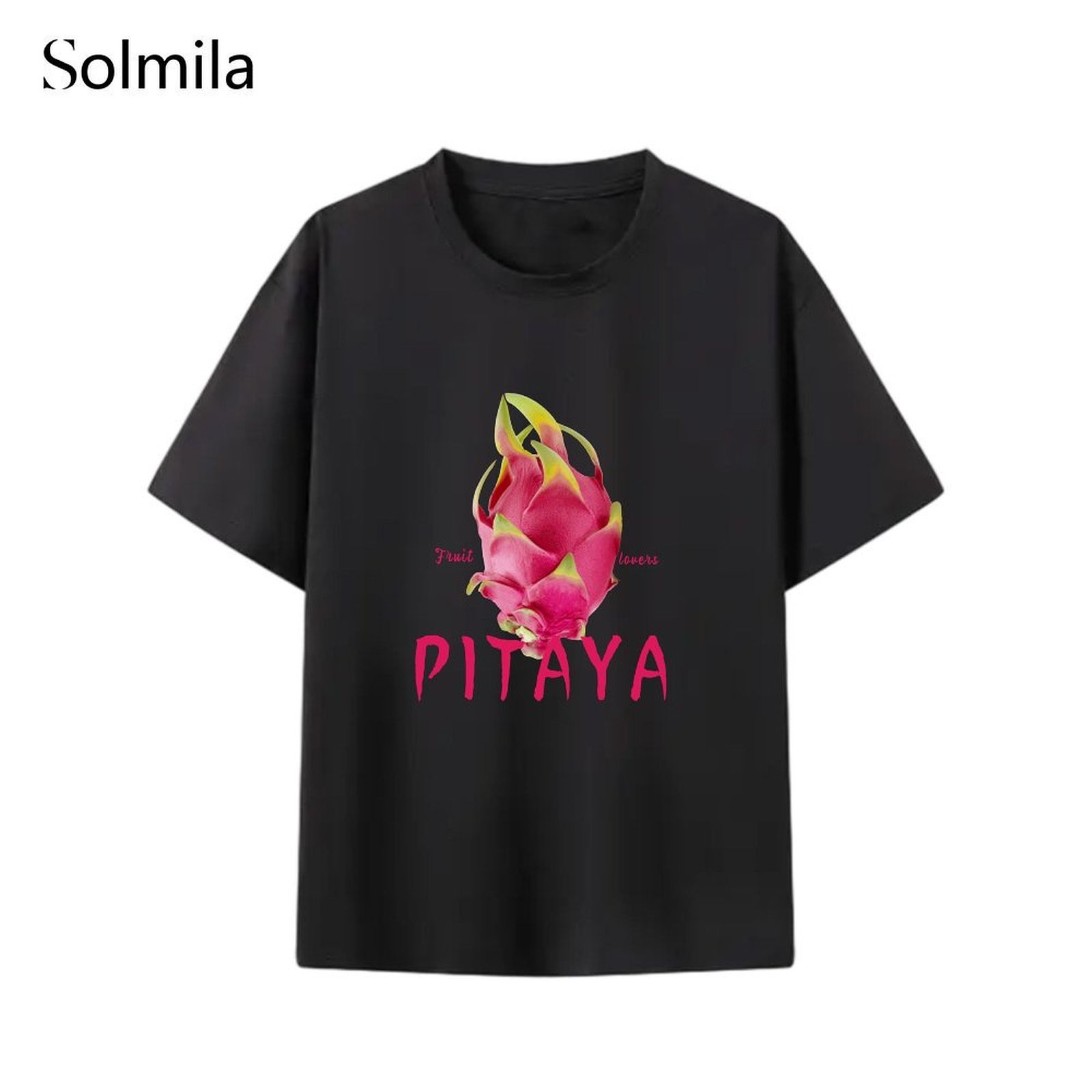 Spring Fashion Korean Casual Shirt Fruity Print Shirt Comfortable Fabric - Picture 15 of 16