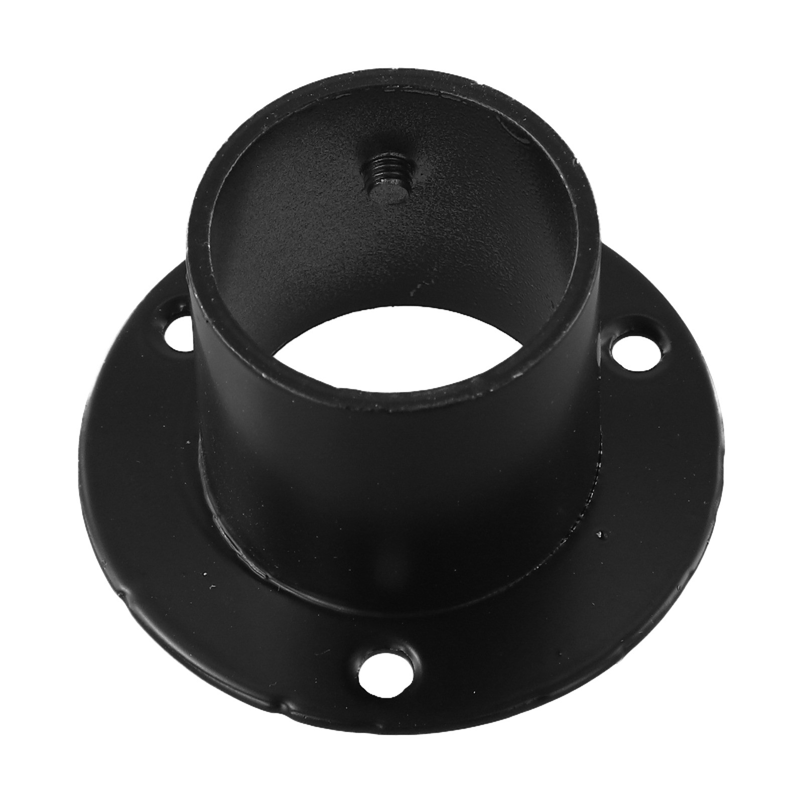 Heavy Duty Stainless Steel Wardrobe Bracket with Flange Set of 2 (Black) - Picture 65 of 67