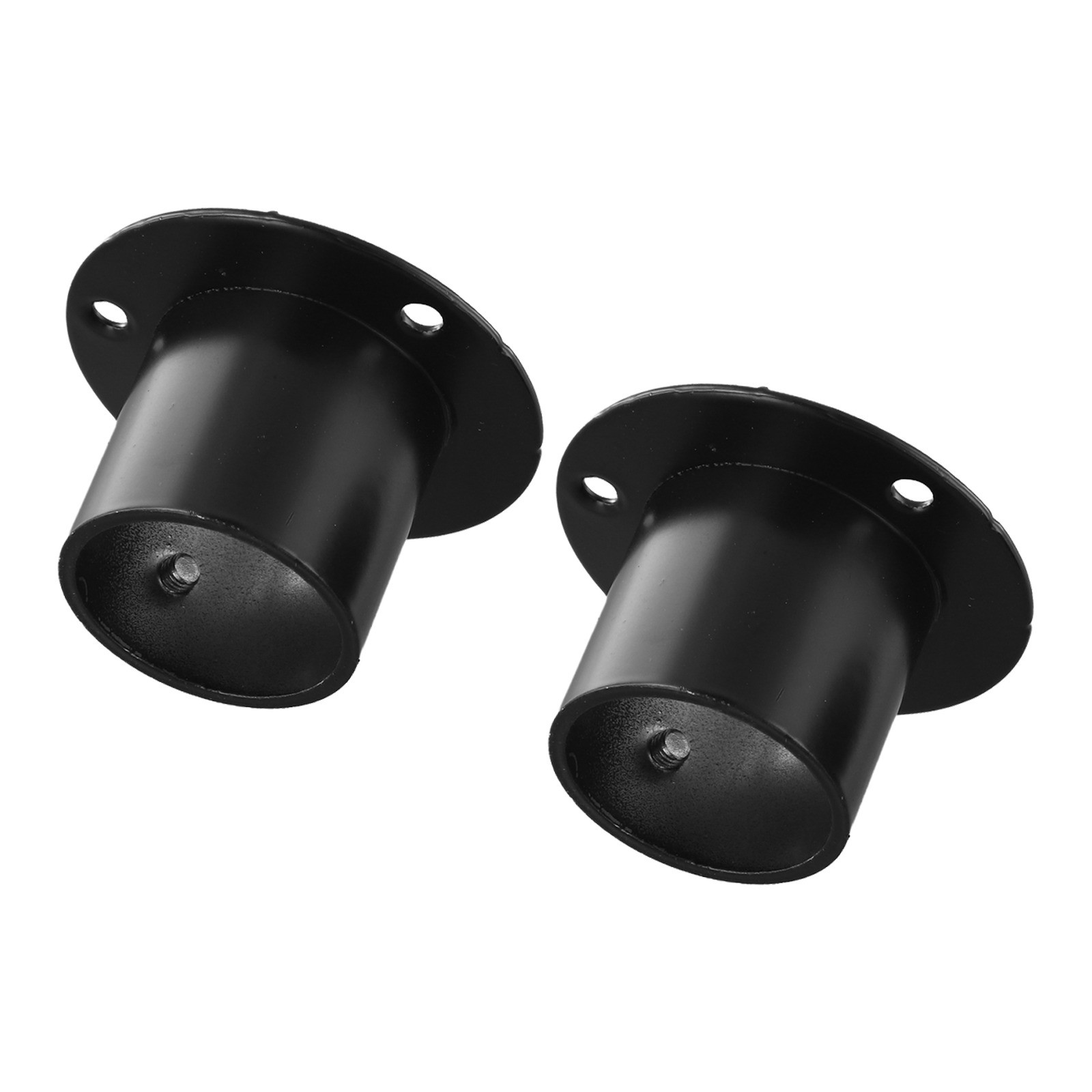 Heavy Duty Stainless Steel Wardrobe Bracket with Flange Set of 2 (Black) - Picture 63 of 67