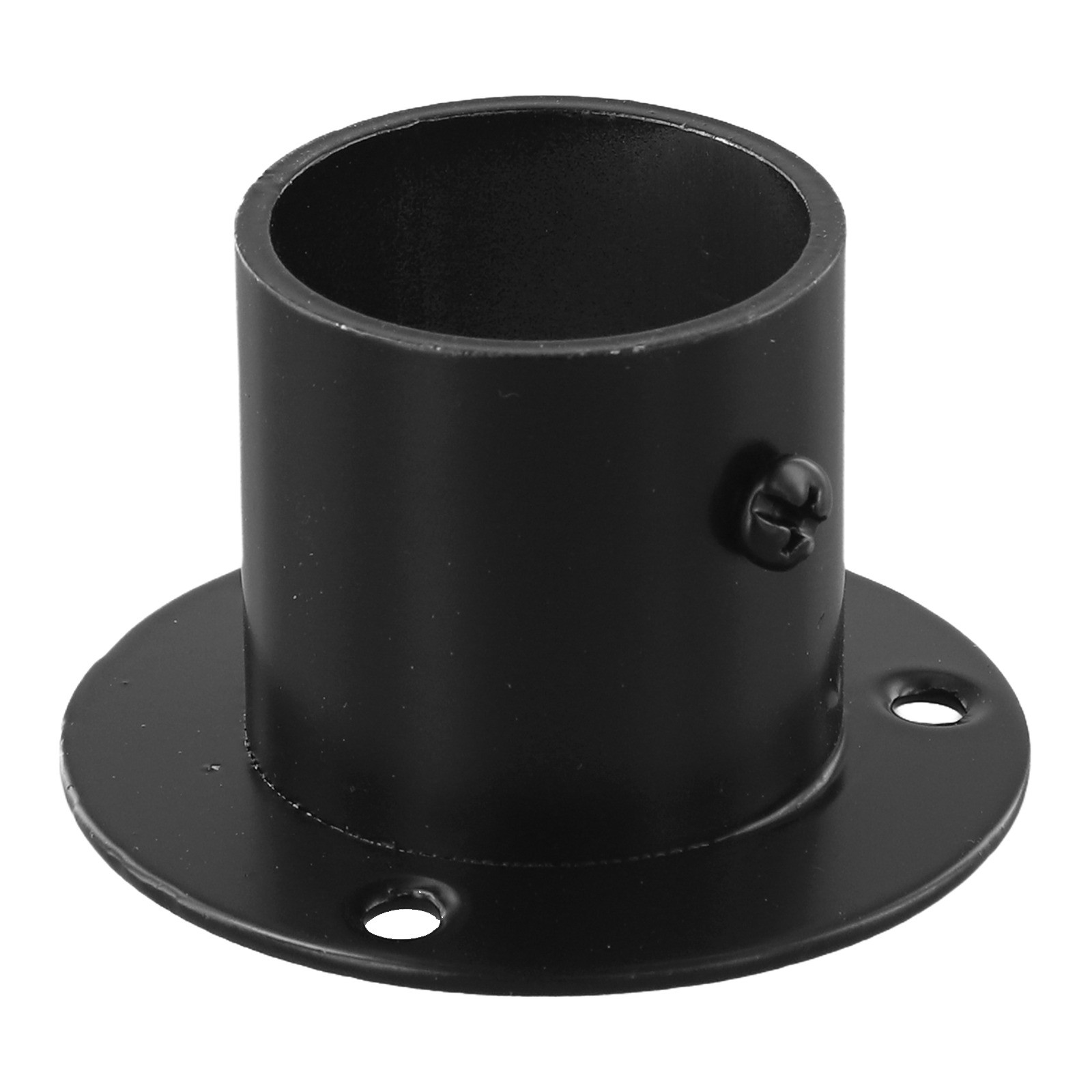 Heavy Duty Stainless Steel Wardrobe Bracket with Flange Set of 2 (Black) - Picture 59 of 67