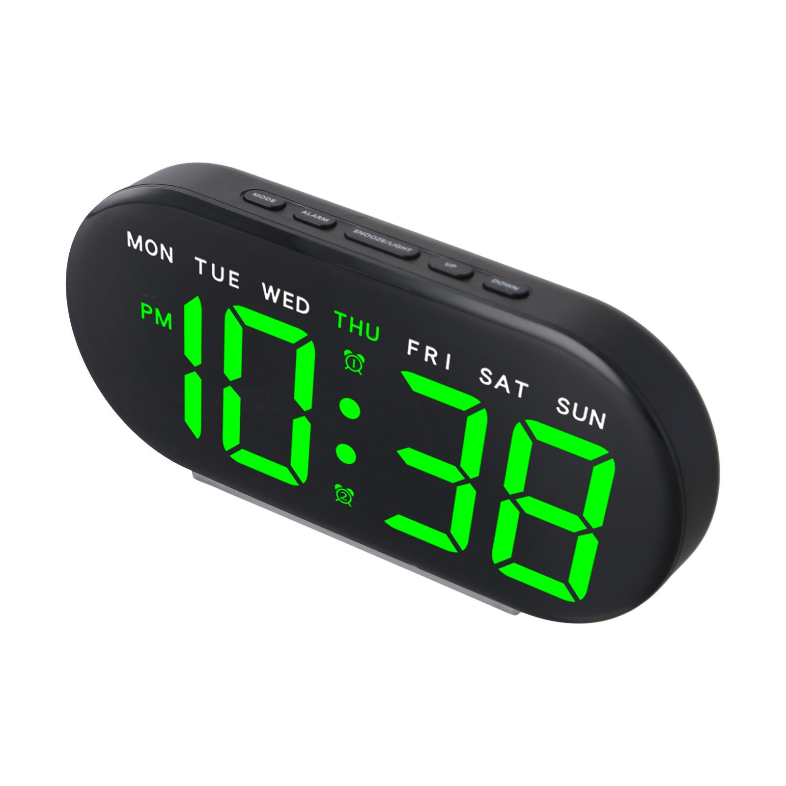 Multifunctional Digital Clock with LED Display and Alarm Functionality