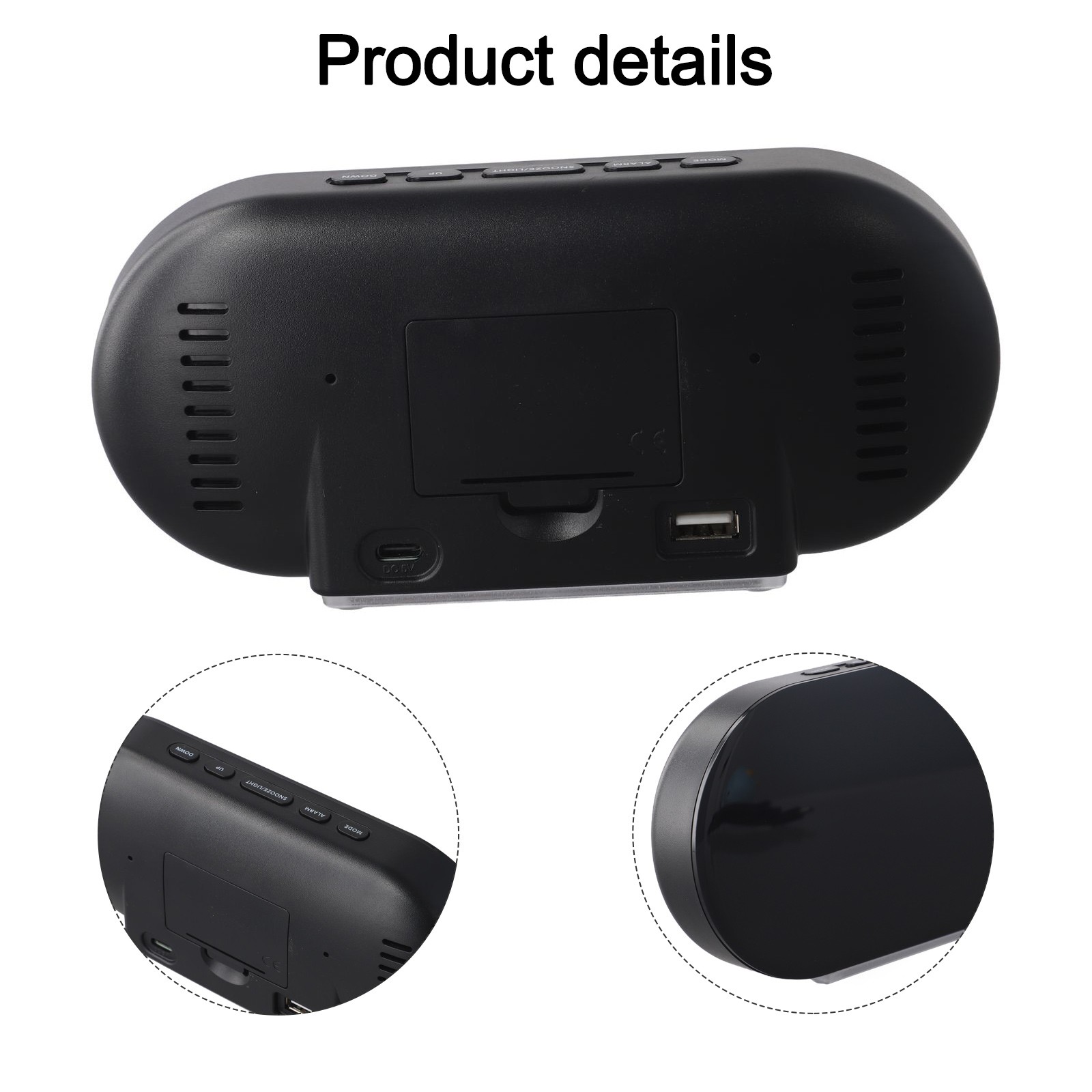 Multifunctional Digital Clock with LED Display and Alarm Functionality