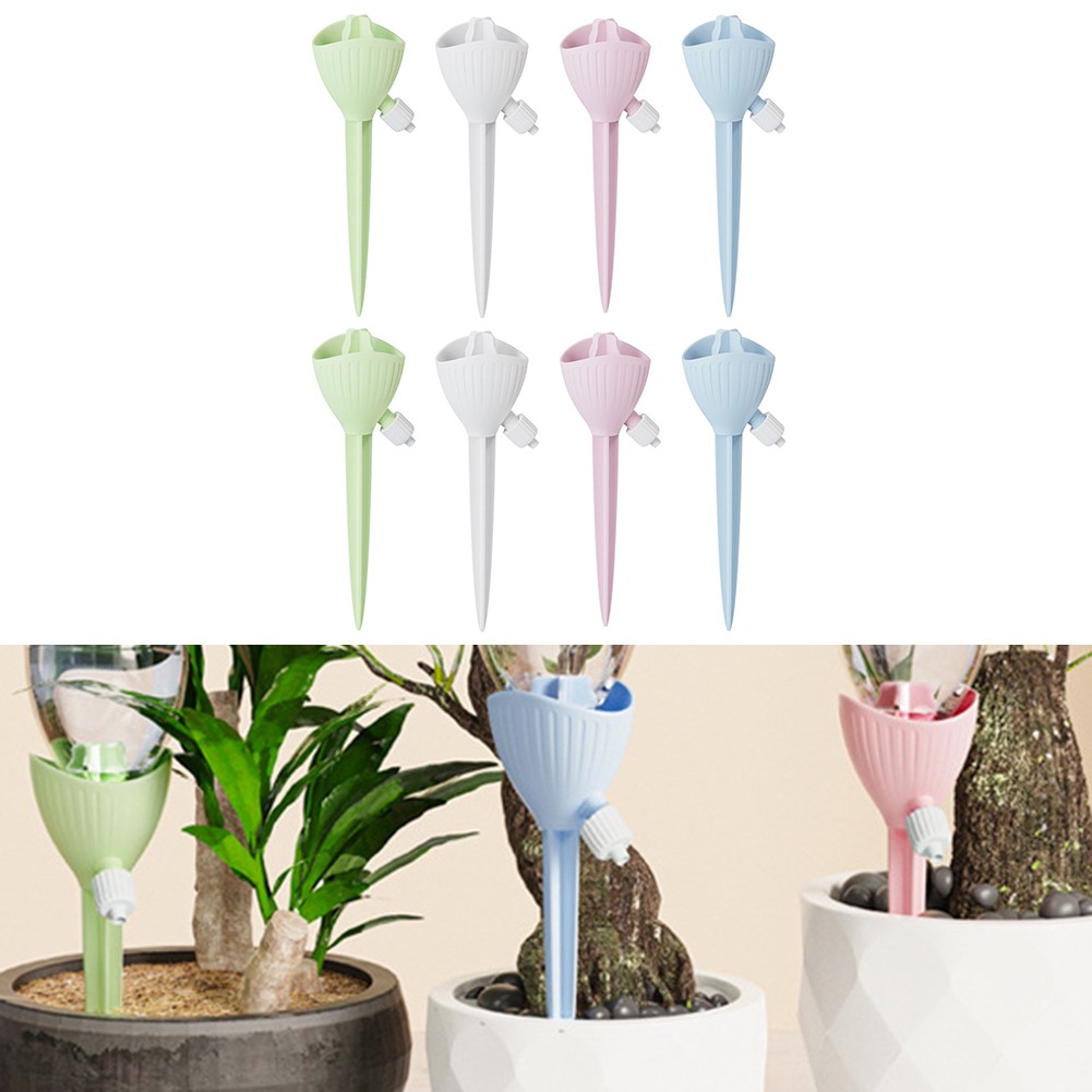 8Pcs Automatic Watering System with Adjustable Flow Control for Plant Longevity - Picture 10 of 24