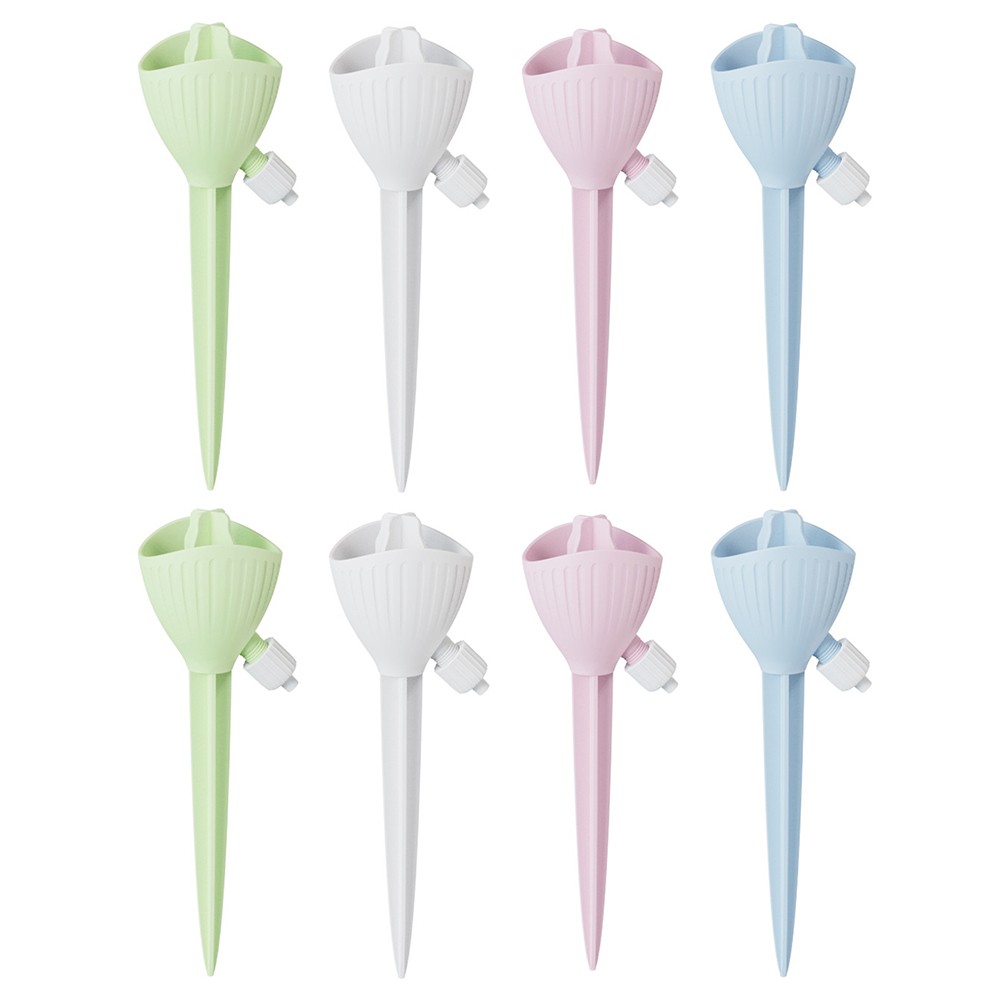8Pcs Automatic Watering System with Adjustable Flow Control for Plant Longevity - Picture 10 of 12