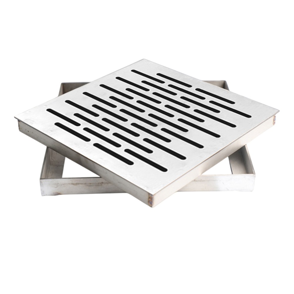 Stainless Steel Floor Drain with Frame for Residential and Commercial Use