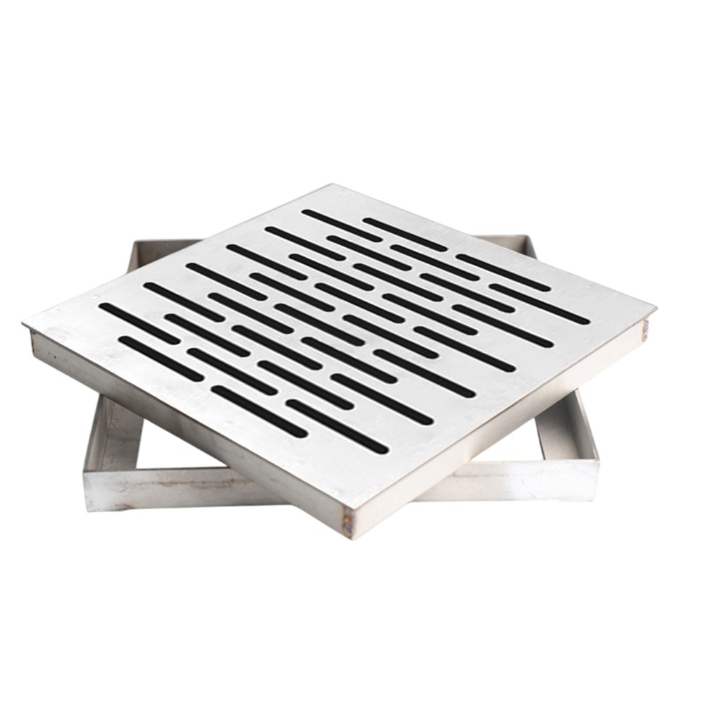 Stainless Steel Floor Drain with Frame for Residential and Commercial Use