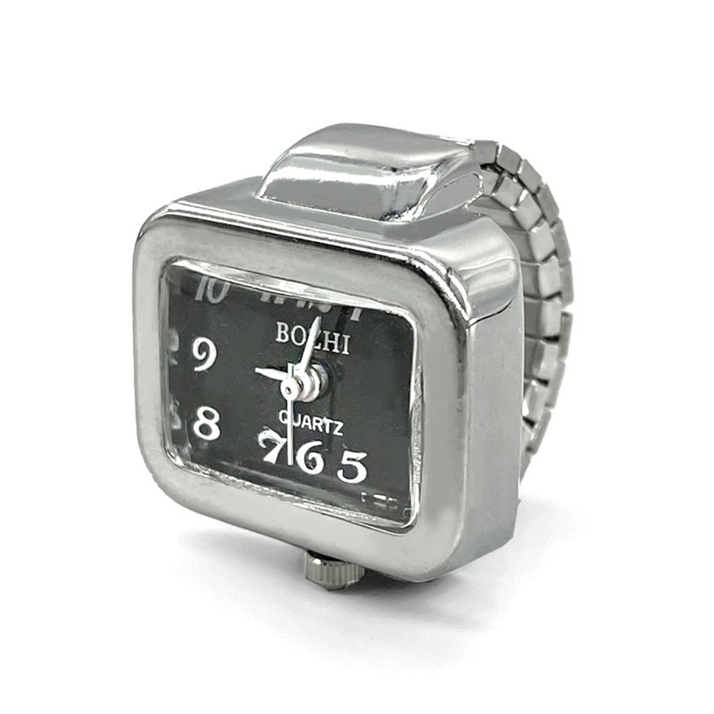 Elegant Alloy Ring Watch Unique Shape Perfect for Accessorizing Outfits - Picture 14 of 16