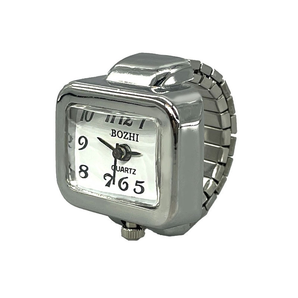 Elegant Alloy Ring Watch Unique Shape Perfect for Accessorizing Outfits - Picture 13 of 16
