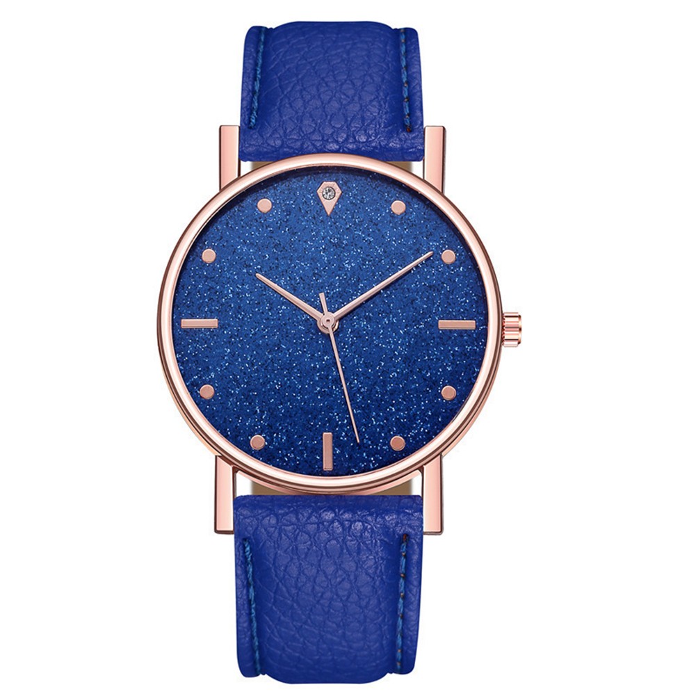 Unique Starry Belt Watch with Comfortable Leather Strap for All Day Wear - Picture 16 of 18