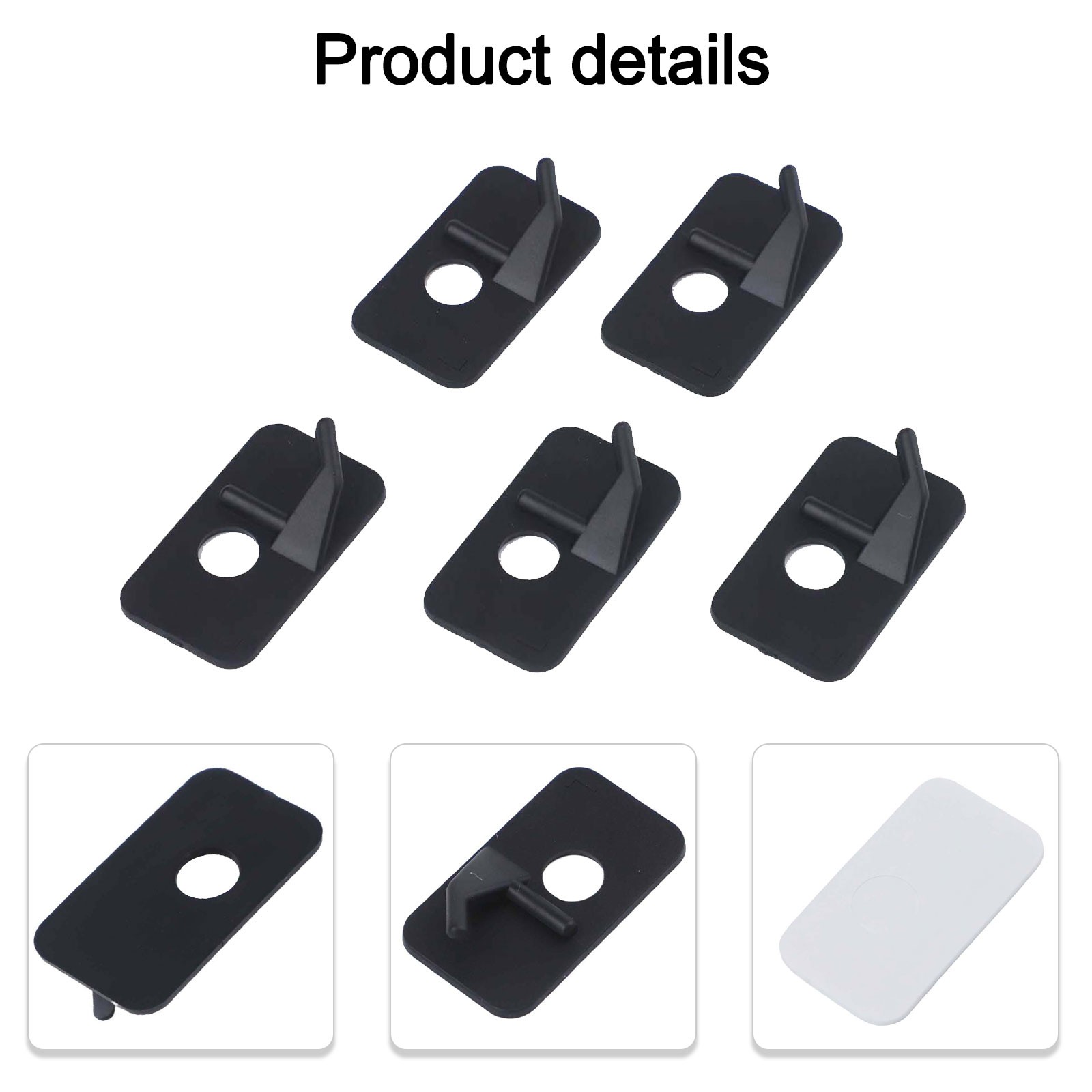 Outdoor Sports Arrow Rest Recurve Bow Replacement Part Right Hand 3.8*2cm Black - Picture 30 of 36