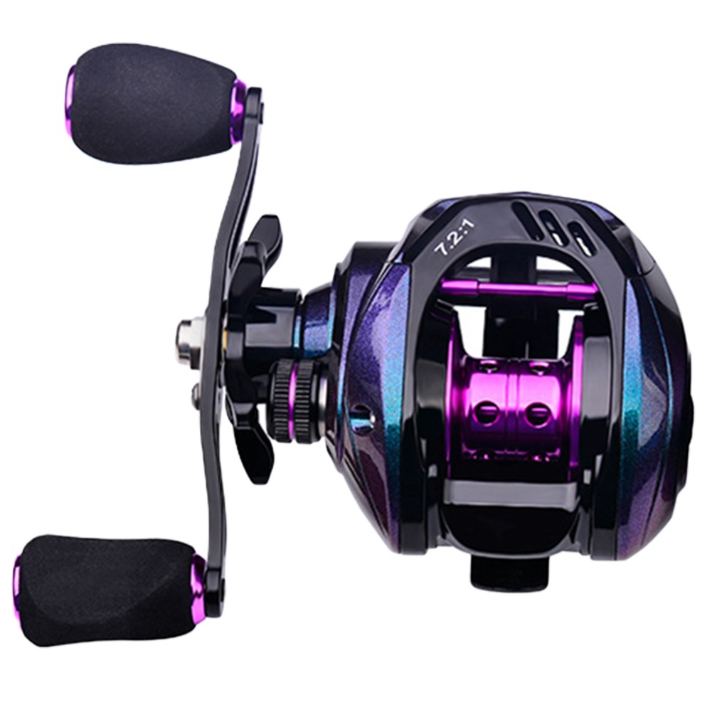 DW139 Mulinello da Pesca con Cuscinetti 4+1BB 7 2 1 Rapporto Ingranaggi per Fusi - Picture 11 of 14