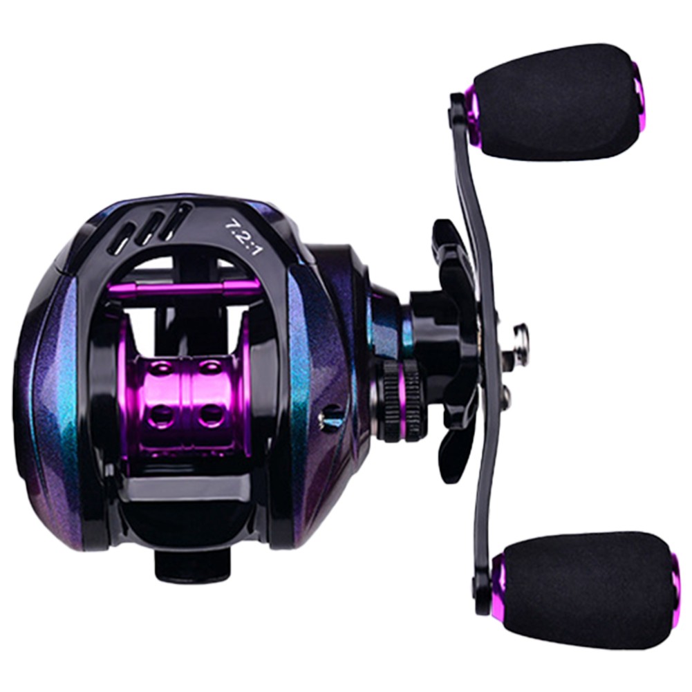 DW139 Mulinello da Pesca con Cuscinetti 4+1BB 7 2 1 Rapporto Ingranaggi per Fusi - Picture 12 of 14
