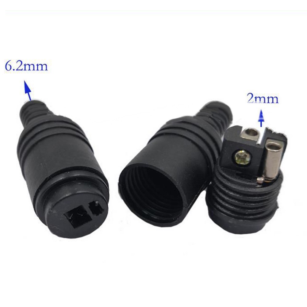 10PCS 2 Broches Noir DIN Haut-Parleur Connecteur Bornes pour Audio Power Signal - Imagen 21 de 25