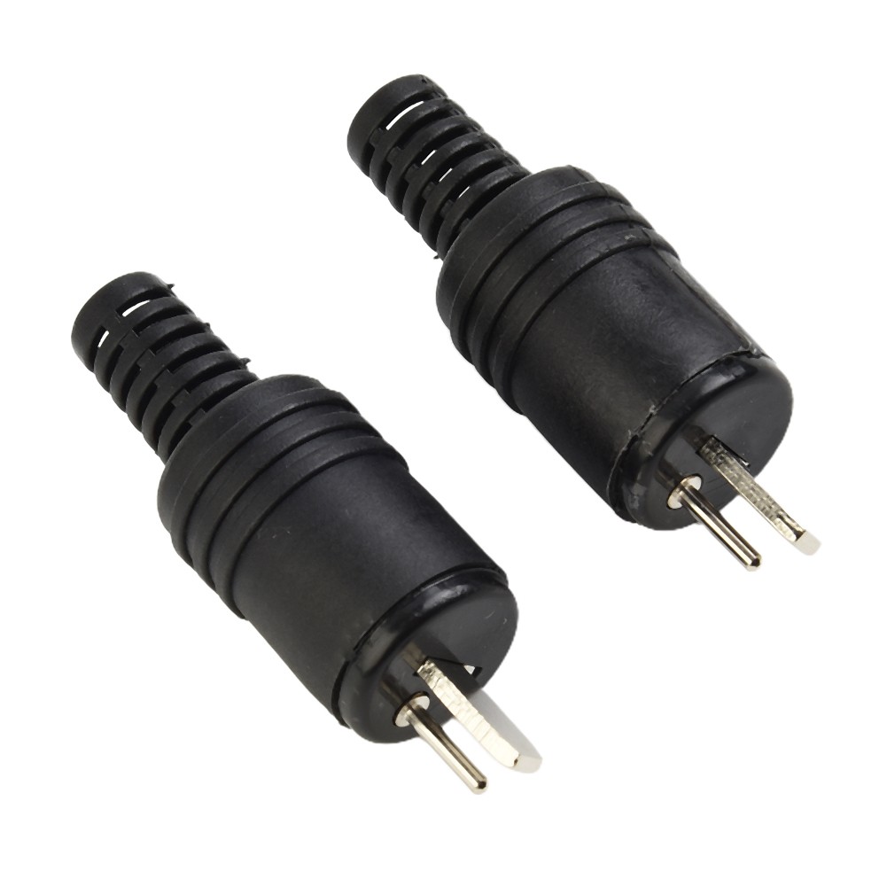 10PCS 2 Broches Noir DIN Haut-Parleur Connecteur Bornes pour Audio Power Signal - Imagen 18 de 25