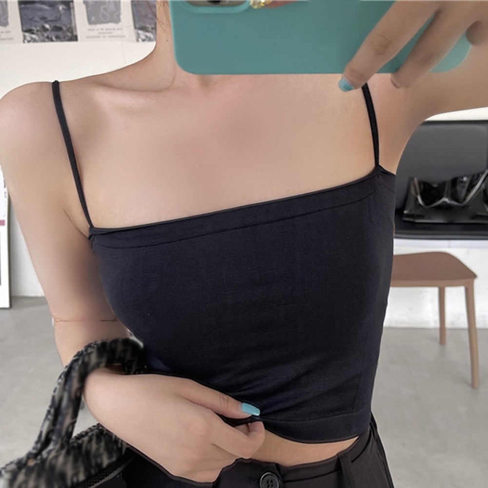 Solid Color Ladies Vest Top for Summer Holidays and Leisure Activities - Picture 43 of 50