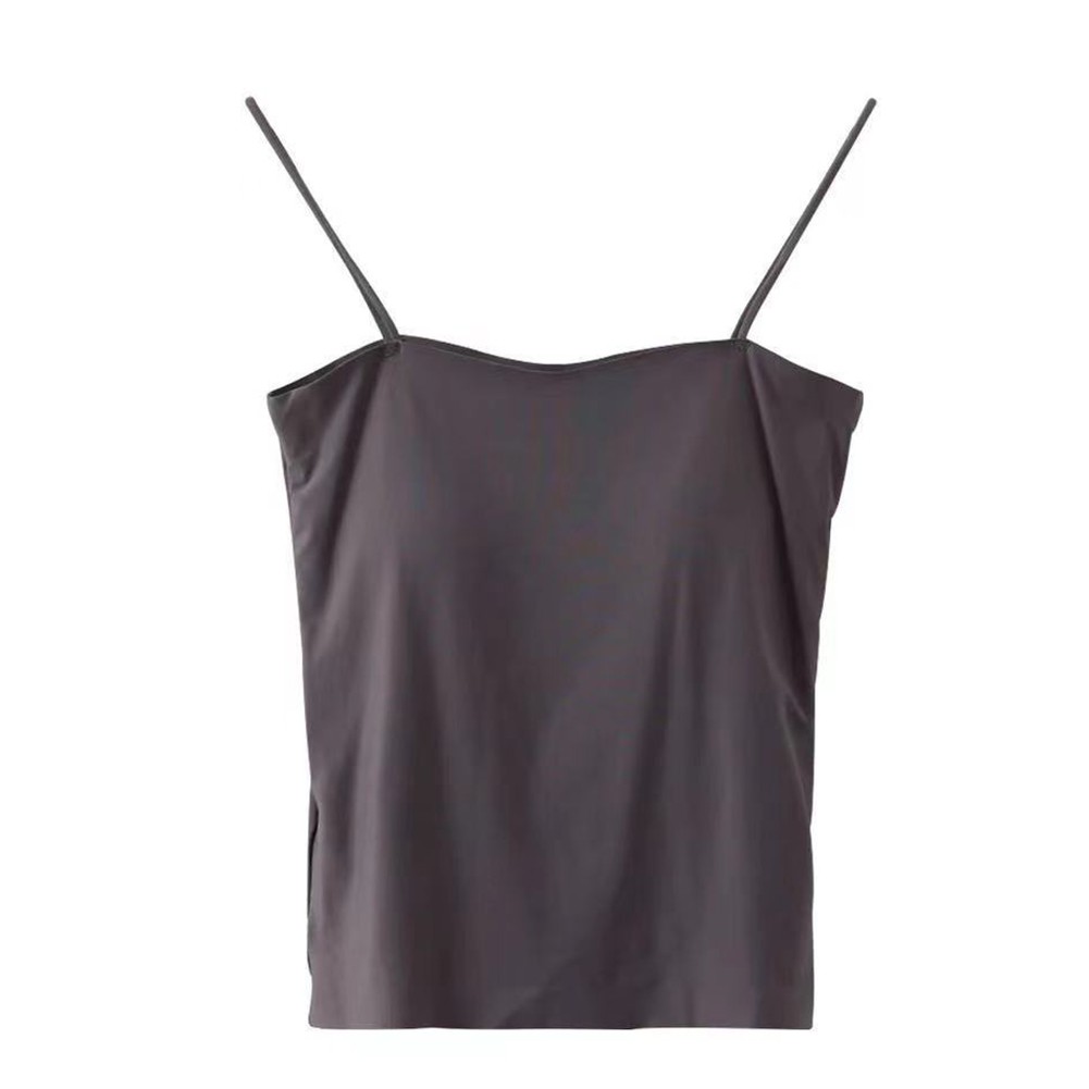 Solid Color Ladies Vest Top for Summer Holidays and Leisure Activities - Picture 22 of 50