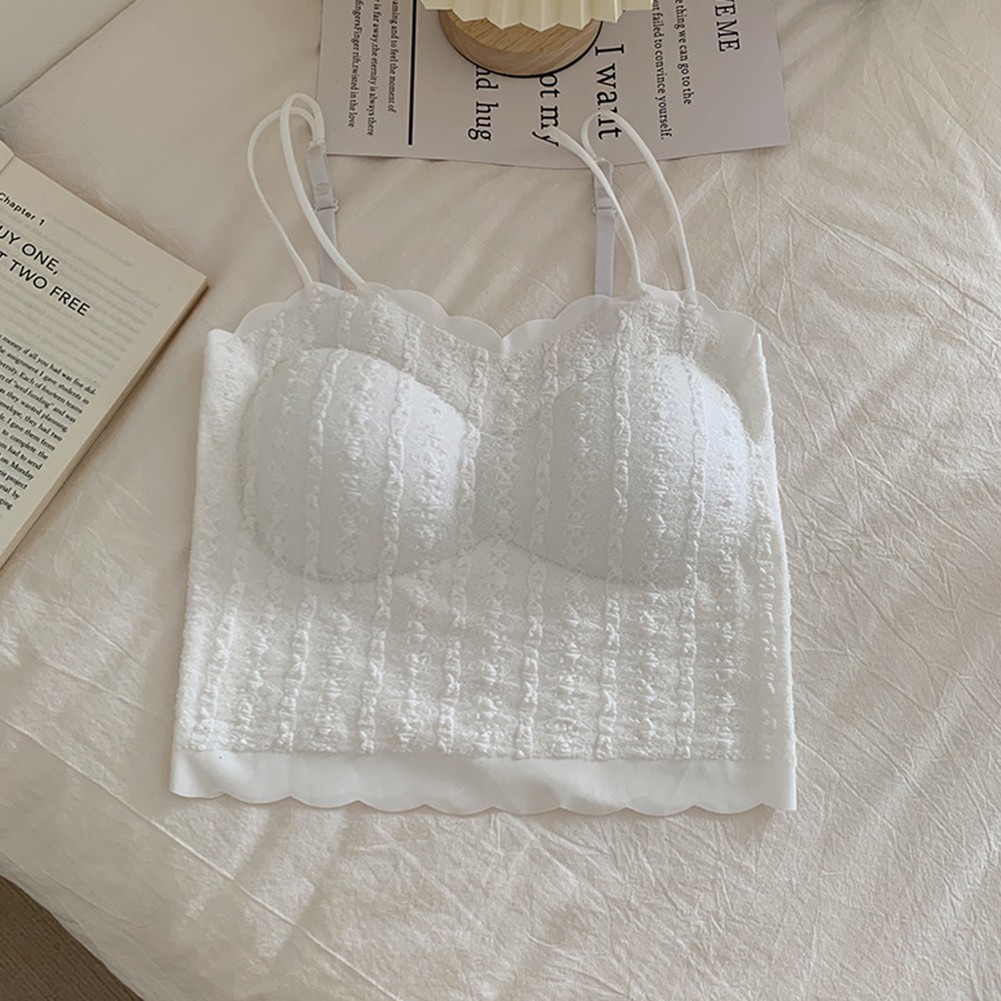 Lightweight Lace Camisole for Women with Chest Pad for Home and Holiday - Picture 19 of 38