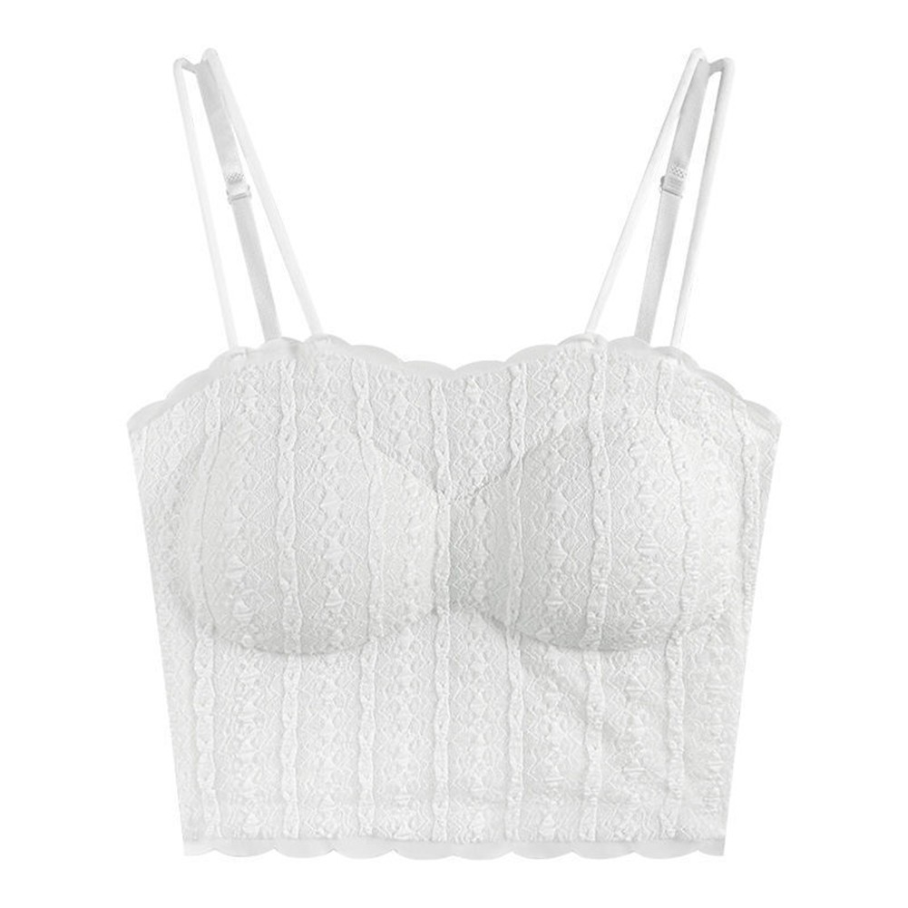Lightweight Lace Camisole for Women with Chest Pad for Home and Holiday - Picture 18 of 38