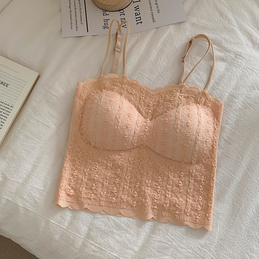 Lightweight Lace Camisole for Women with Chest Pad for Home and Holiday - Picture 38 of 38