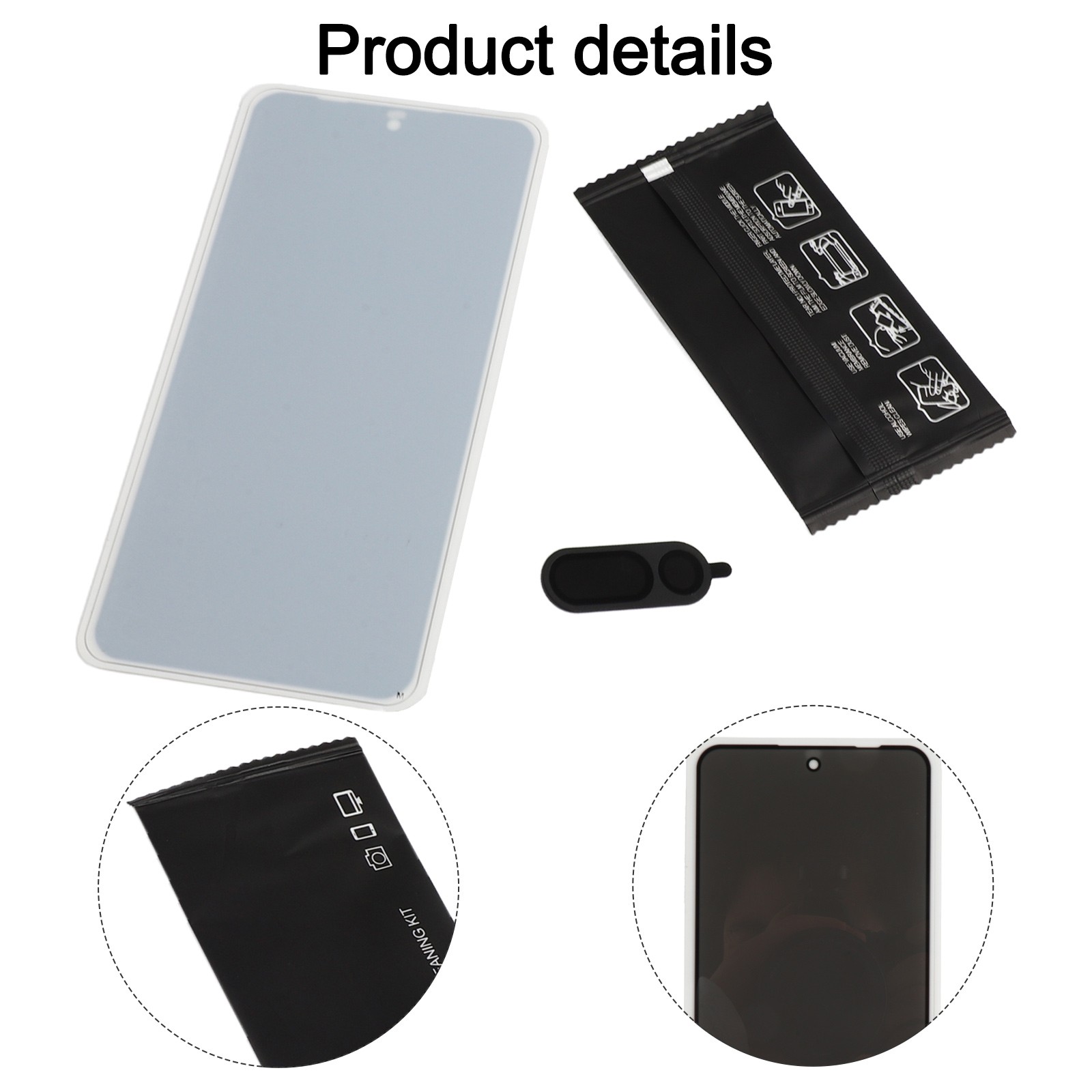 For Nothing Phone 3a Pro Tempered Glass Full Coverage Privacy Protector - Photo 17/25