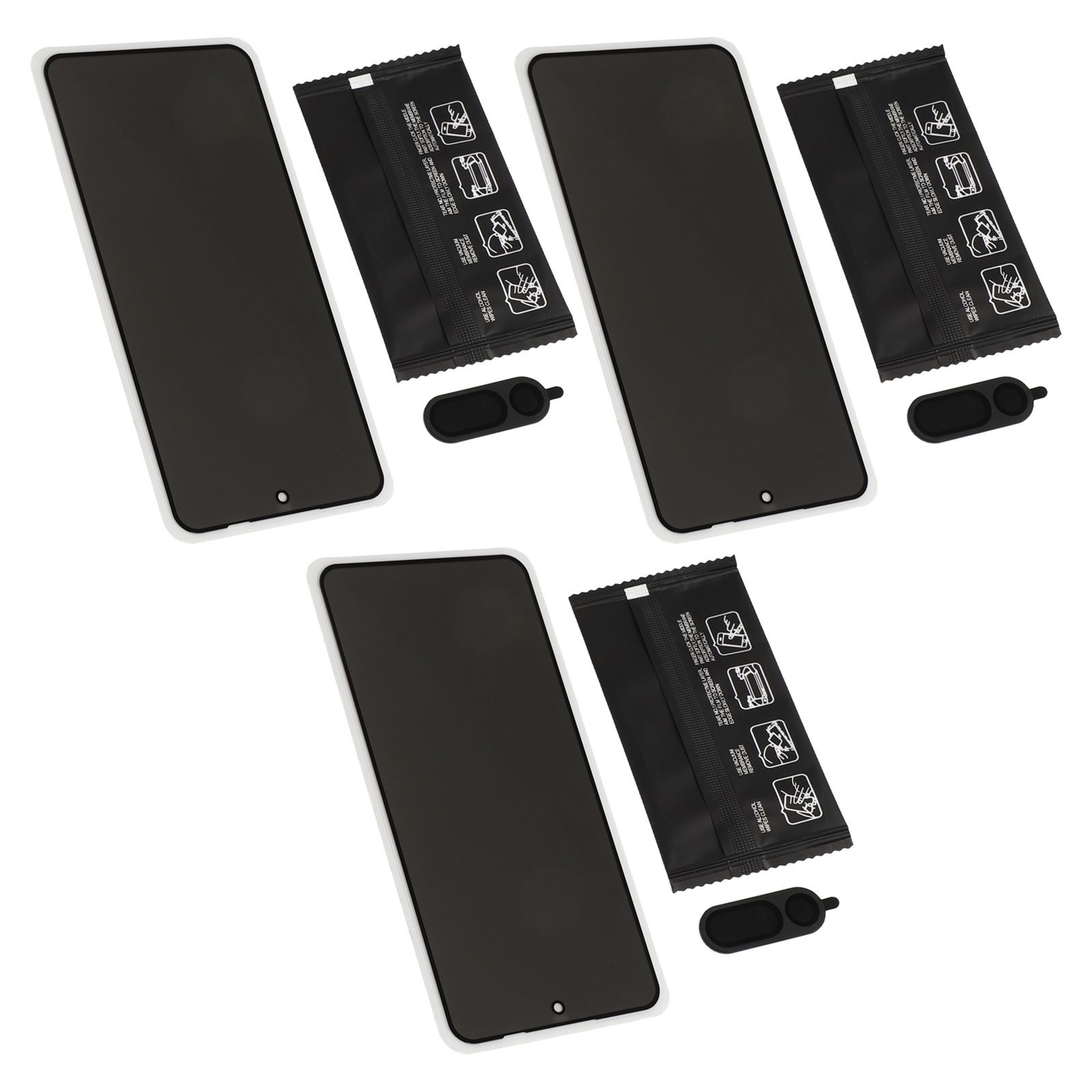 For Nothing Phone 3a Pro Tempered Glass Full Coverage Privacy Protector - Photo 21/25