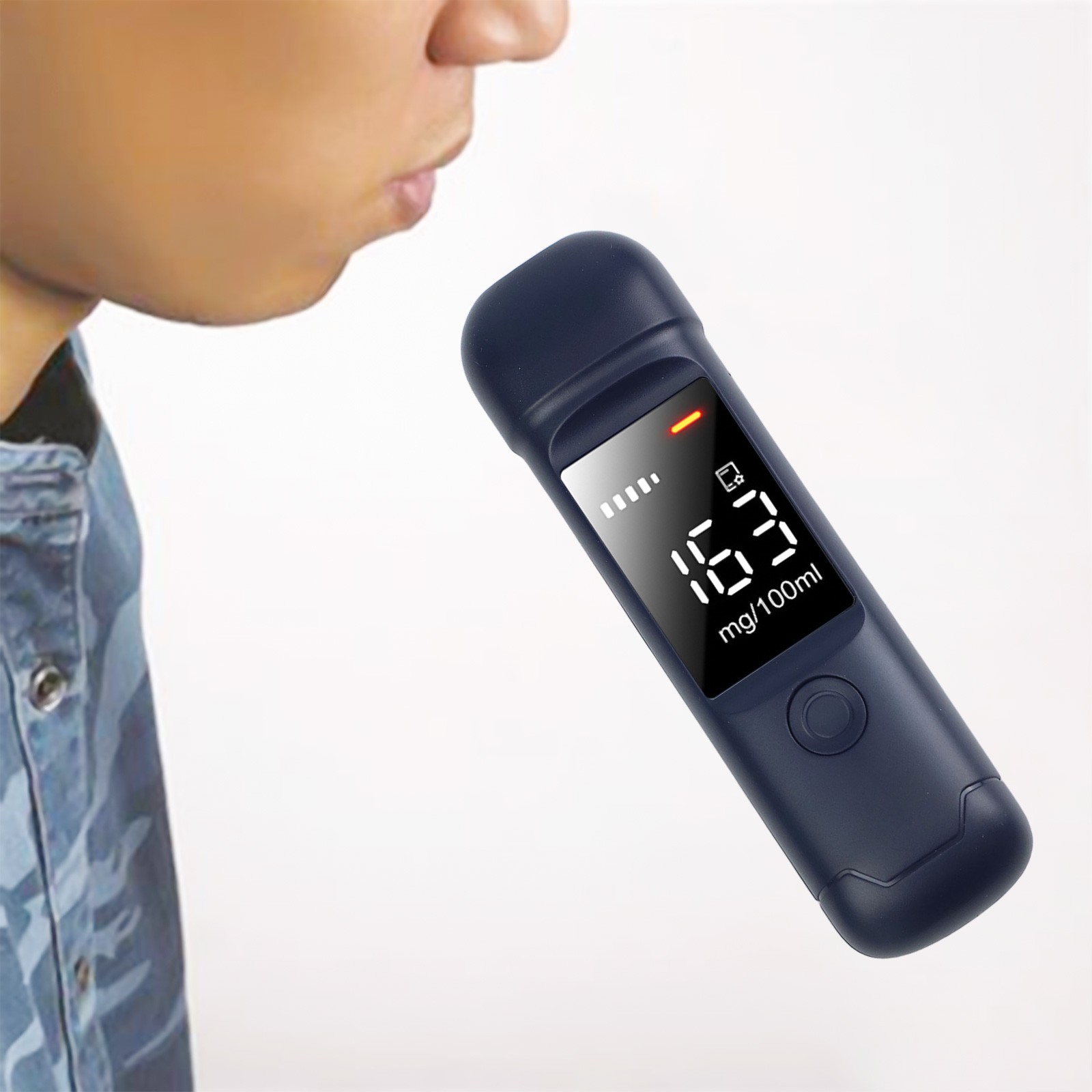 Probador de alcohol portátil fácil de usar con pantalla LED para controles de - Imagen 14 de 32