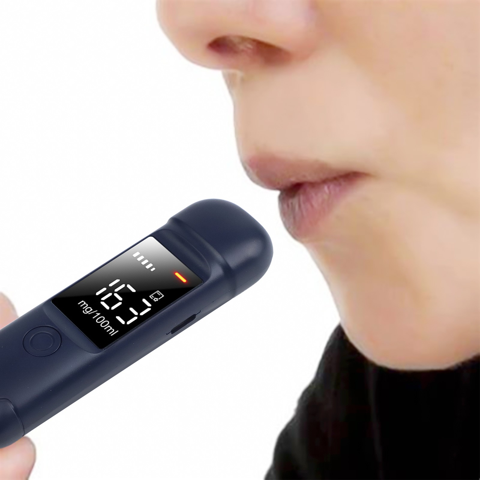 Probador de alcohol portátil fácil de usar con pantalla LED para controles de - Imagen 13 de 32