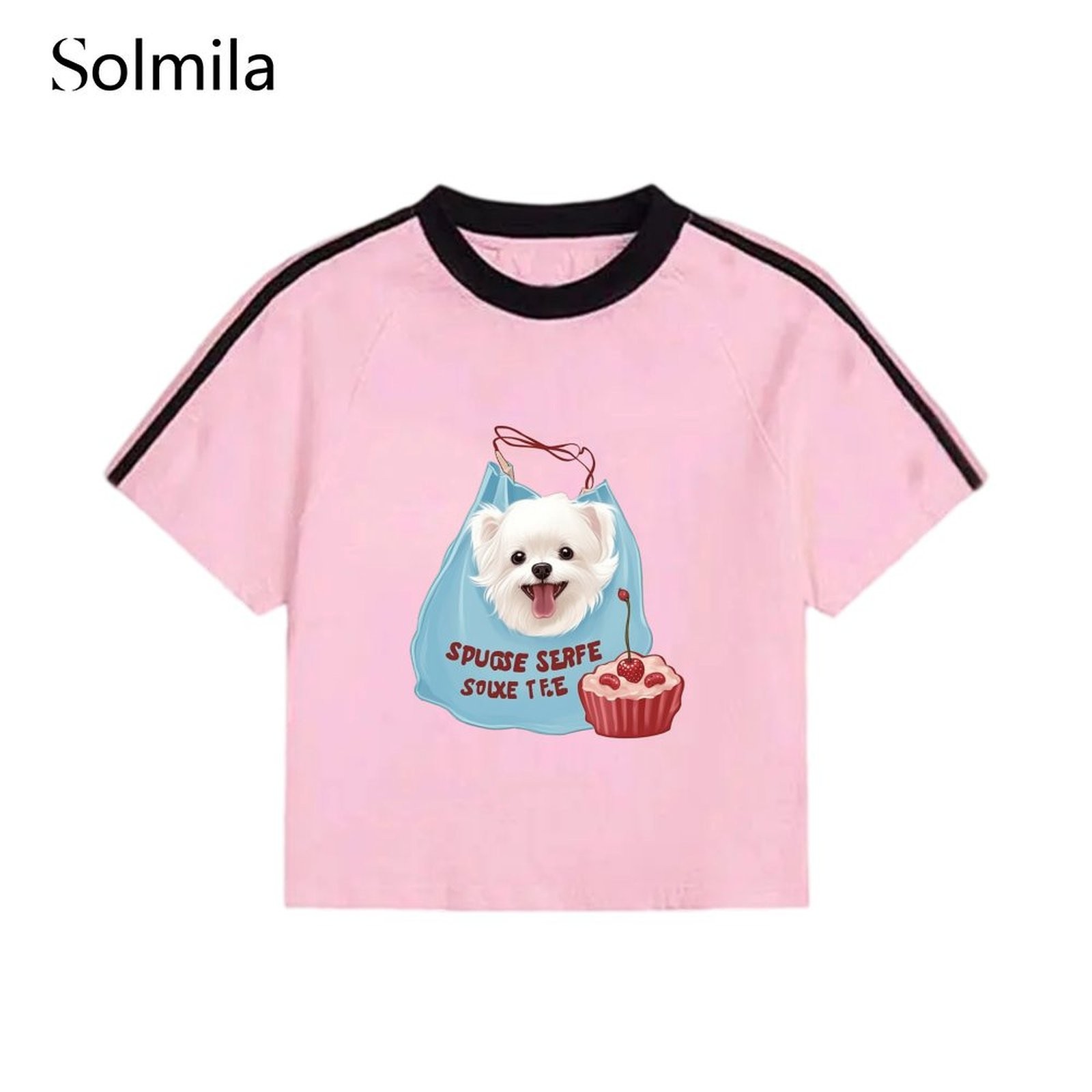 Spring Summer Autumn Fashion Round Neck Dog Shirt Slim Fit Pet Clothes - Picture 10 of 10