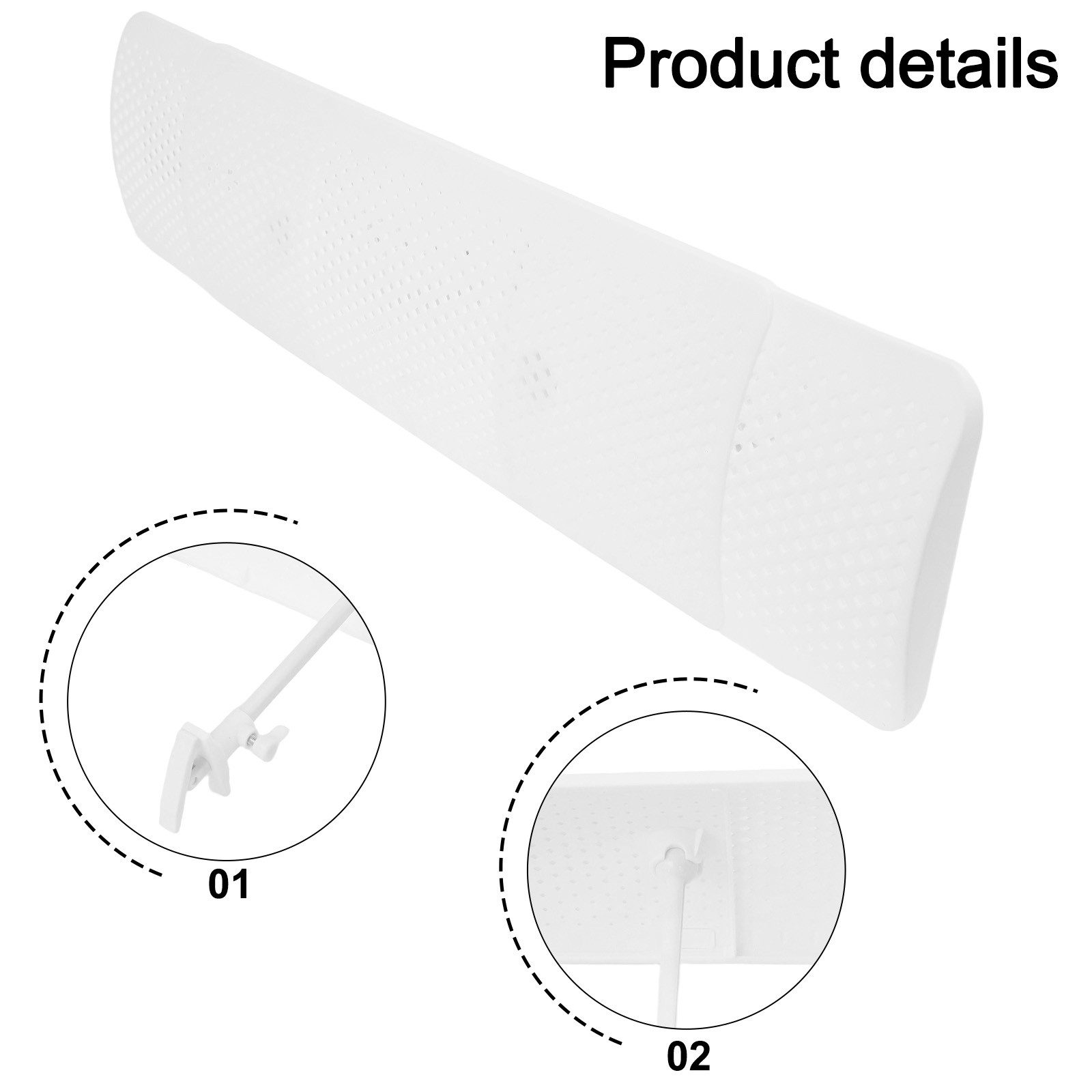 Ceiling Air Conditioning Vent Deflector Perfect Fit & Cleaner Indoor Air - Picture 31 of 45
