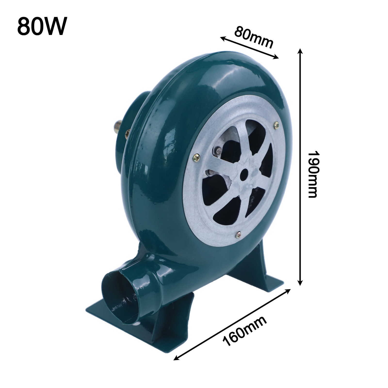 Hand Cranked Blower for Indoor Fireplace Outdoor Fire and BBQ Grilling