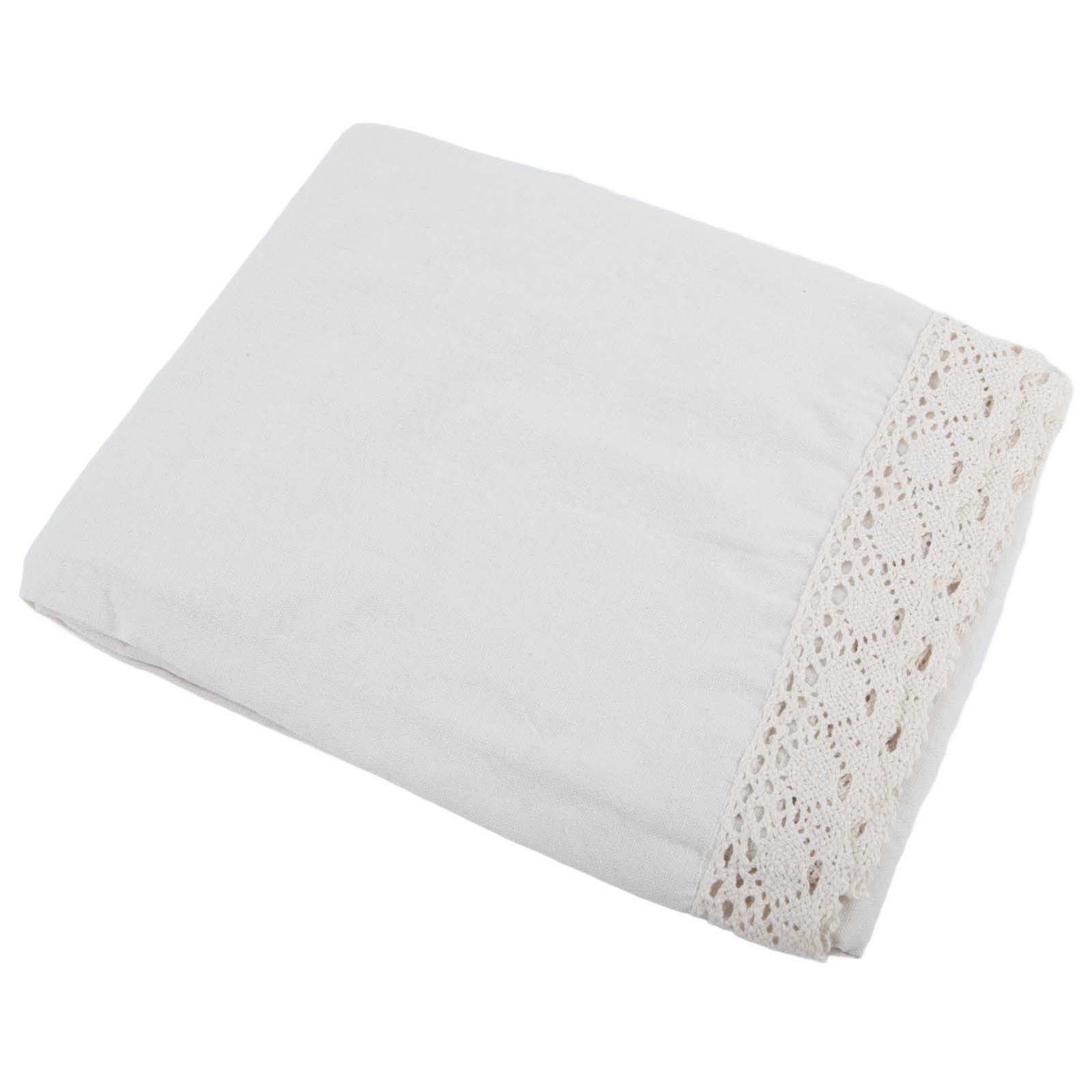 Tablecloth for Indoor Outdoor Weddings and Dining Room Beige 135x200cm - Picture 8 of 36