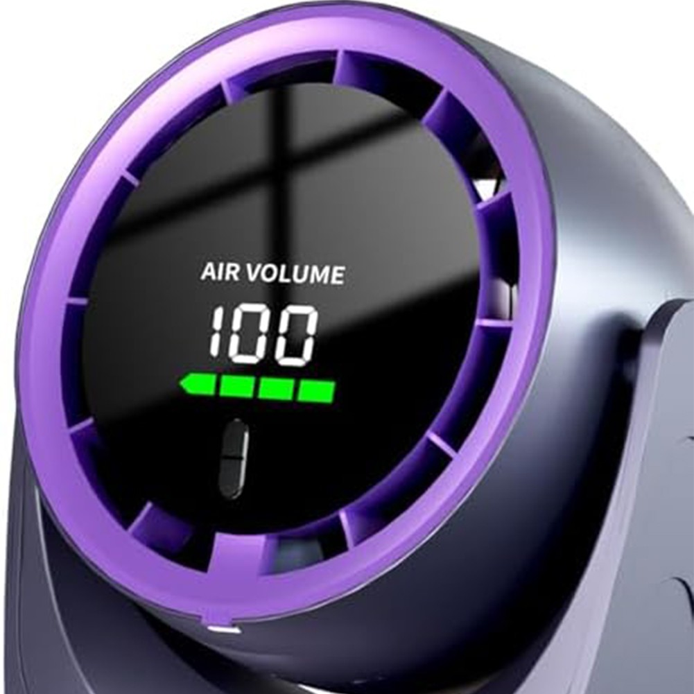 Ventilador giratorio 360 grados con carga USB y rendimiento silencioso para cualquier espacio - Imagen 5 de 29