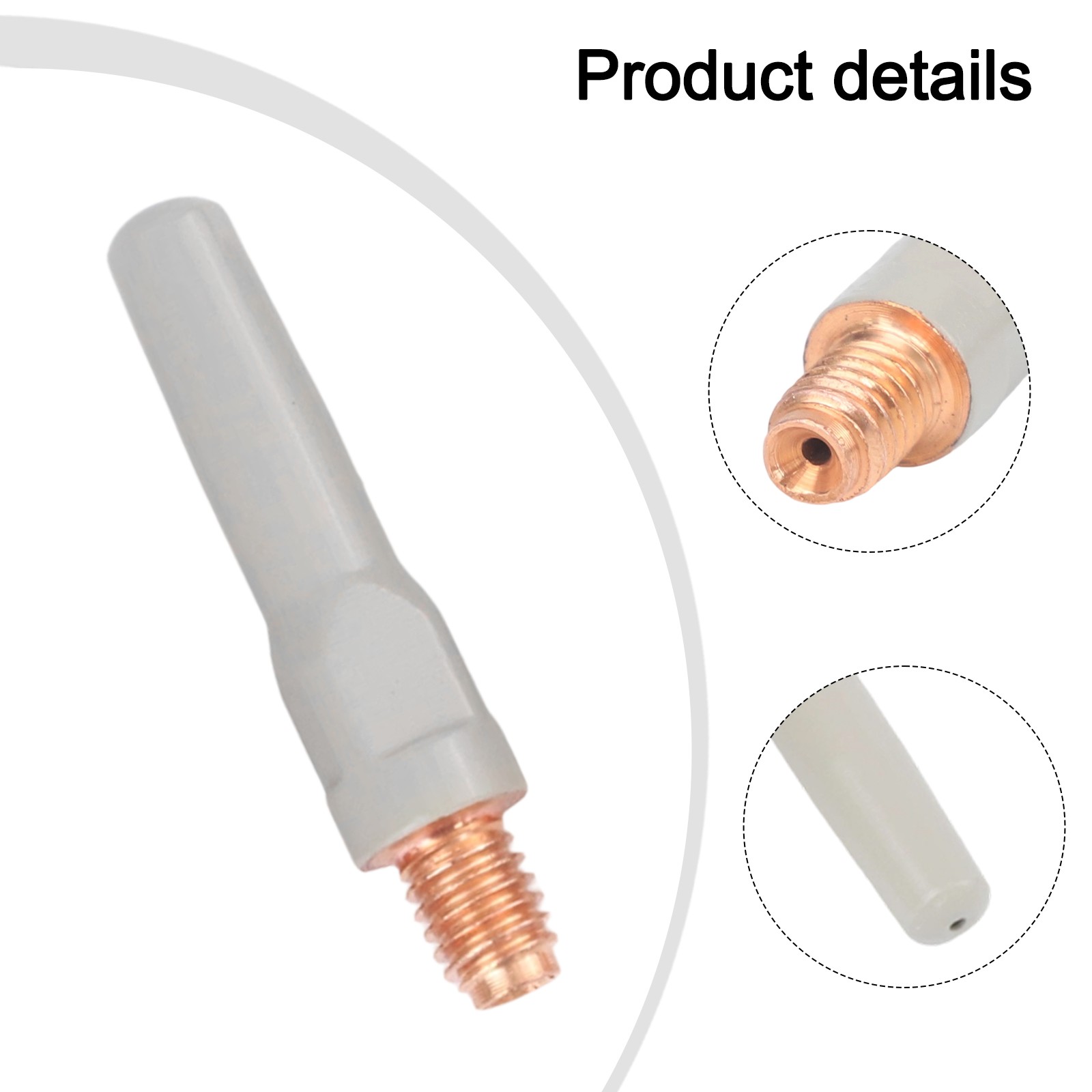 10PCS Non-Stick Coating Welding Tips Welding Torch Accessory For 15AK For MIG
