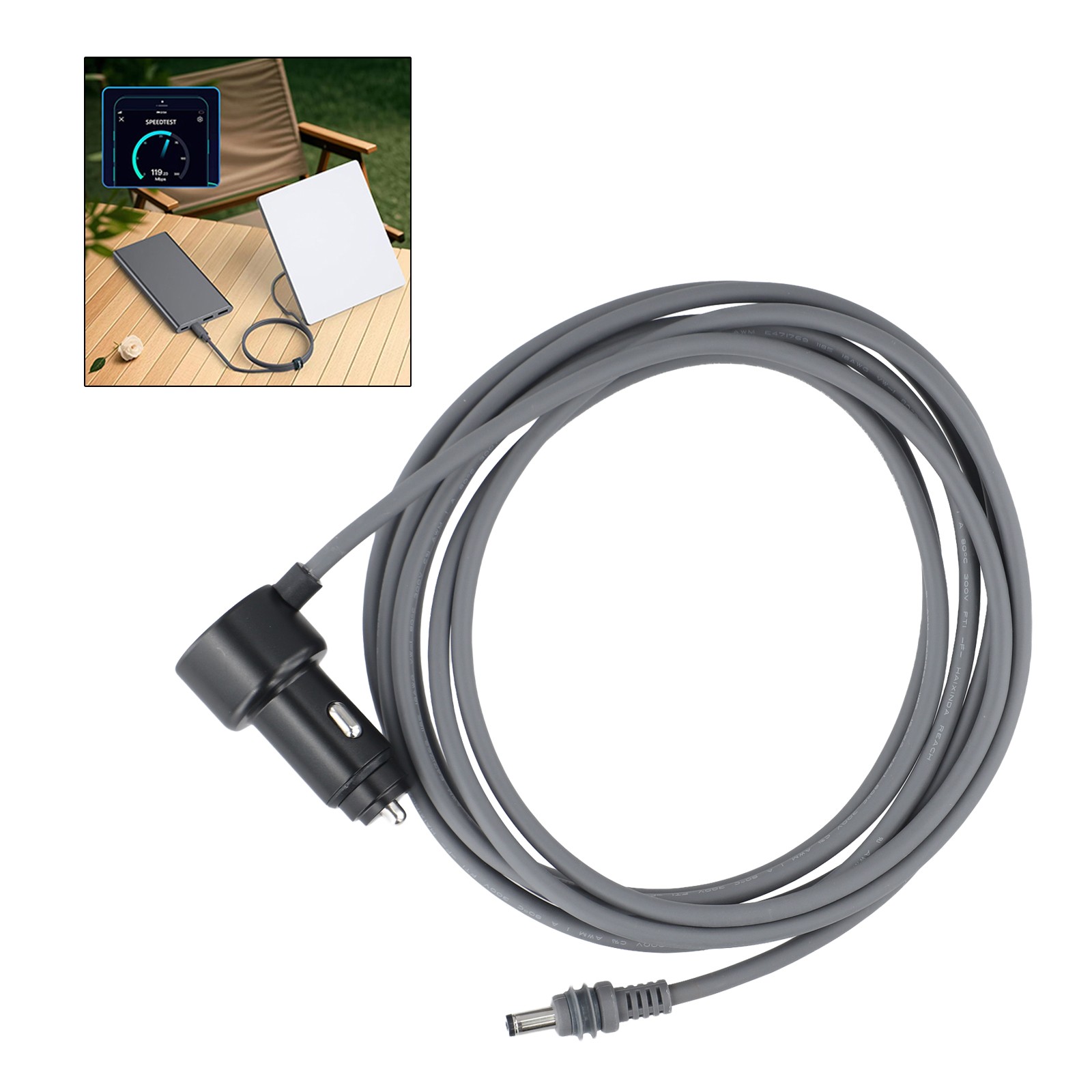 Compact Vehicle Charger for Starlink Mini Supporting Both 12V and 24V Systems - Afbeelding 27 van 37